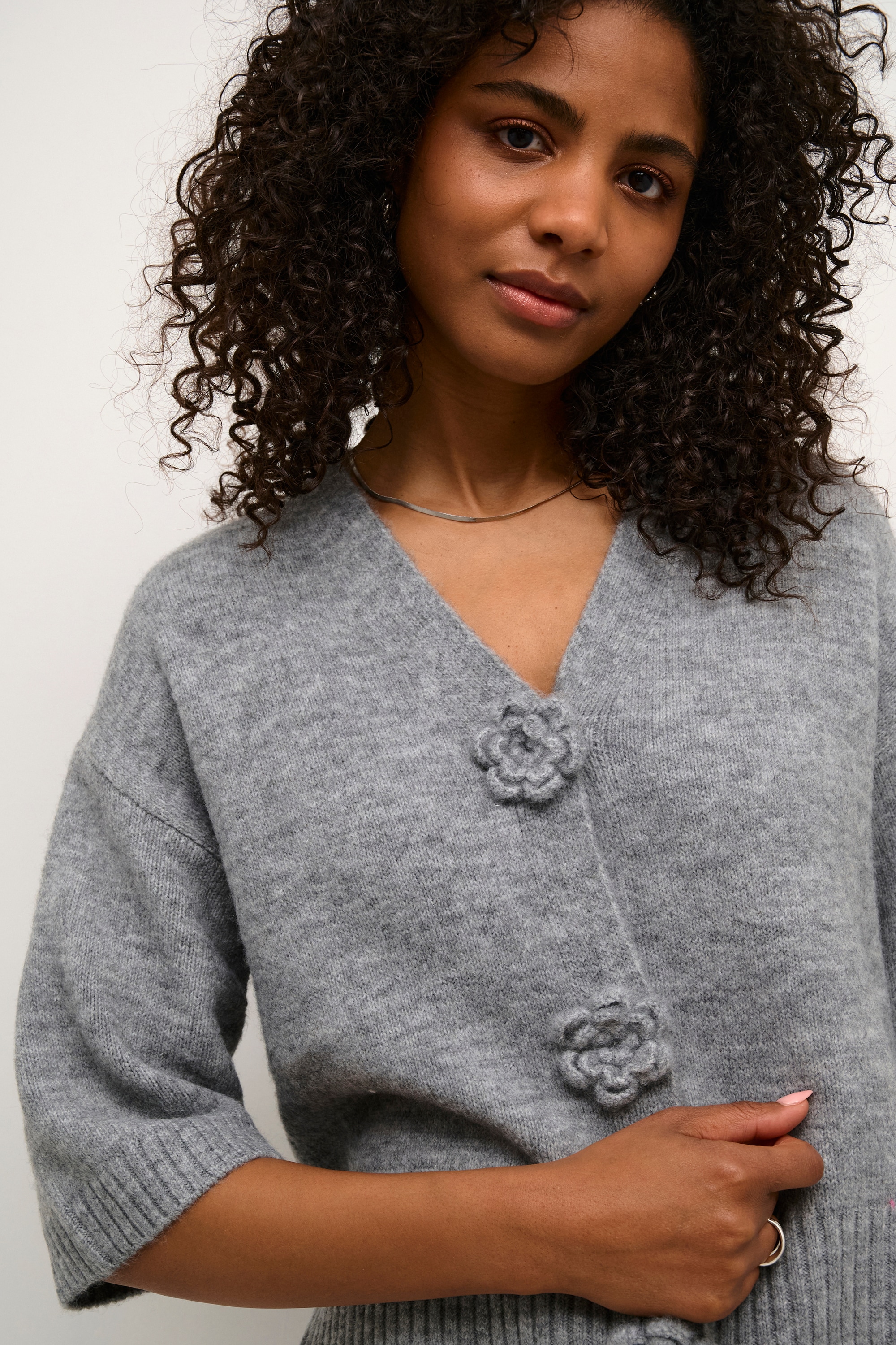 KAFFE Strickjacke »Strickjacke KArosie«