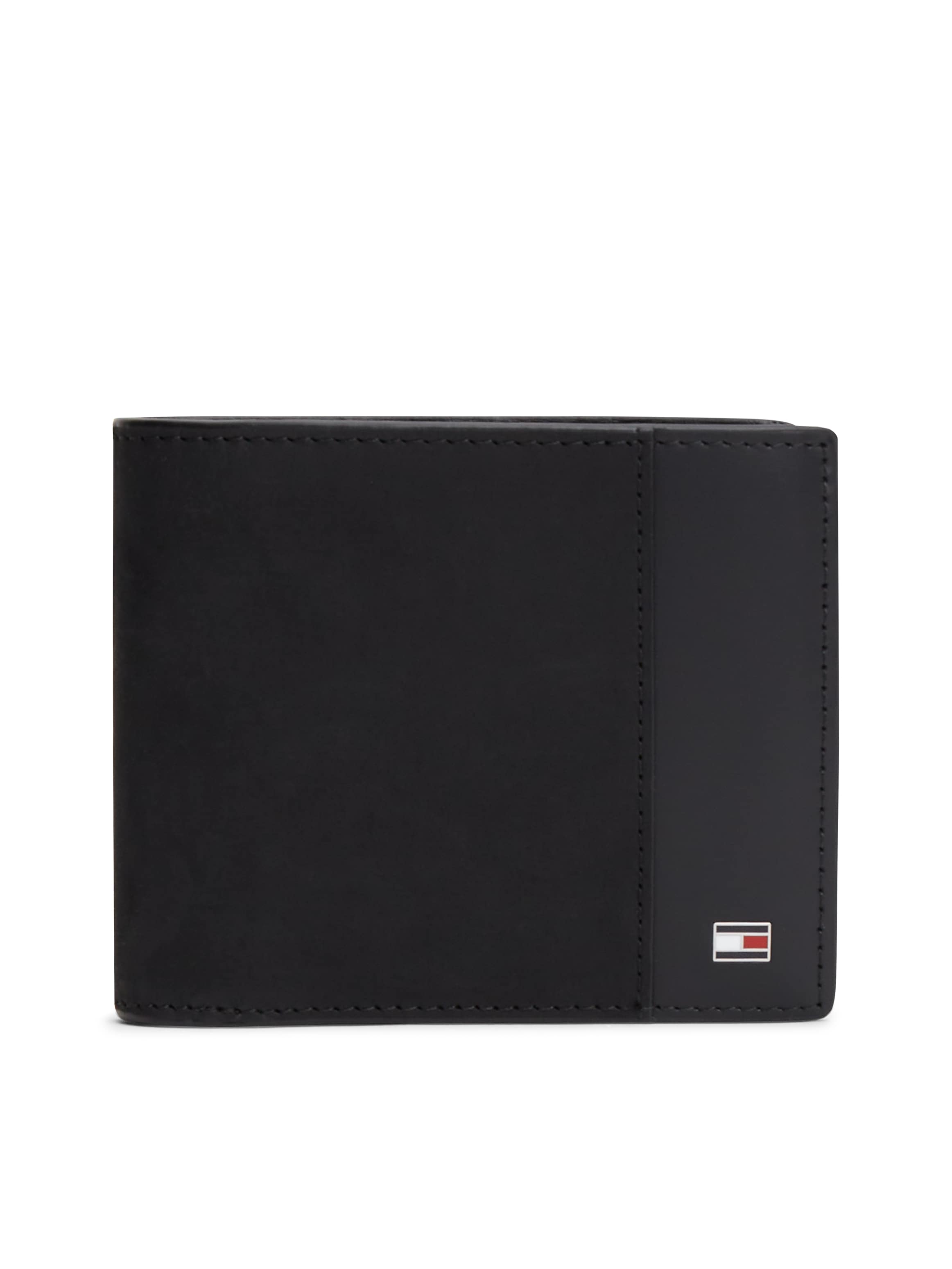 Tommy Hilfiger Geldbörse »TH SOHO CC FLAP AND COIN« Unisex Geldbeutel, Portemonnaie mit bunten Streifen in Tommy Farben