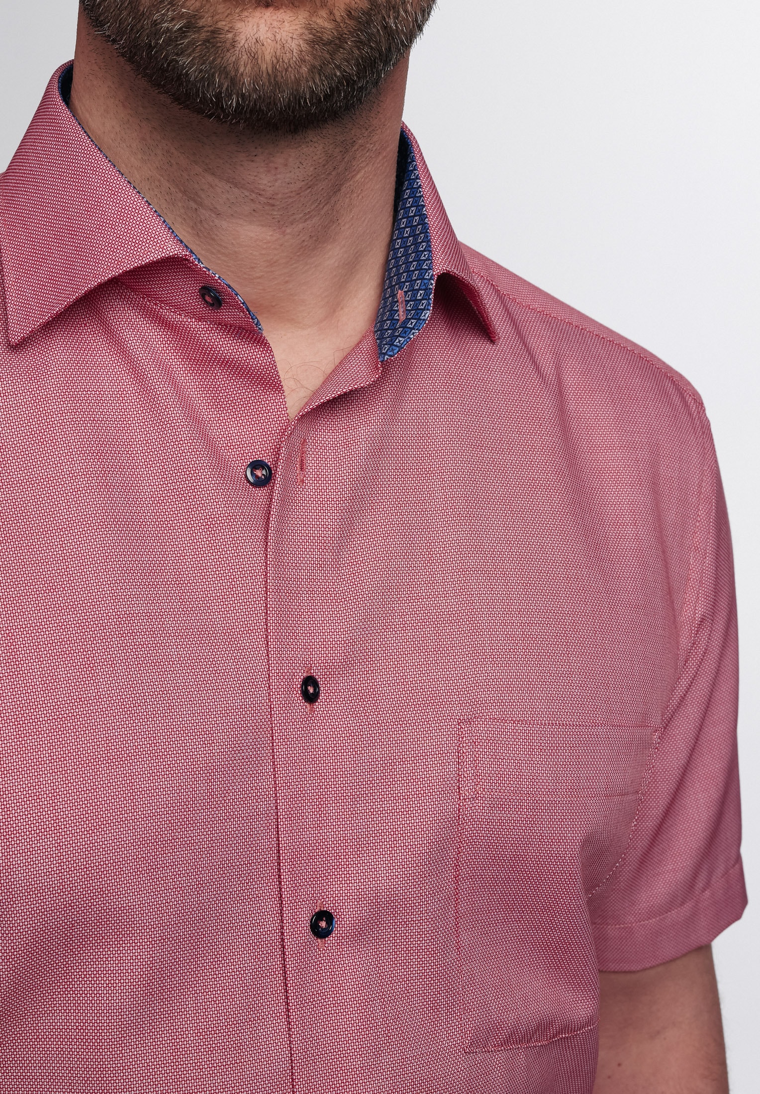 Eterna Kurzarmhemd »MODERN FIT« NON IRON (bügelfrei)