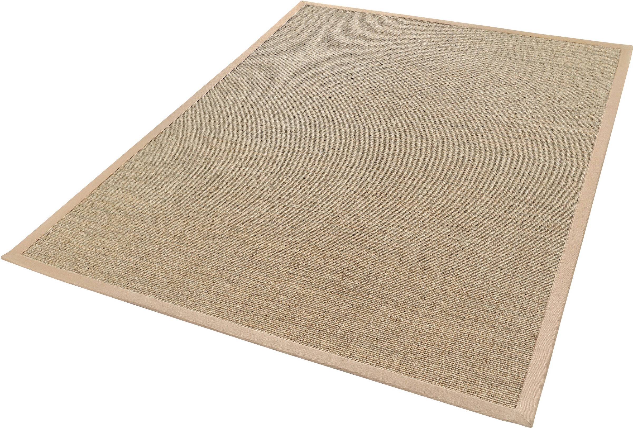 Dekowe Sisalteppich »Mara S2 mit Bordüre«, rechteckig, 5 mm Höhe, Flachgewebe, Material: 100% Sisal, Wohnzimmer