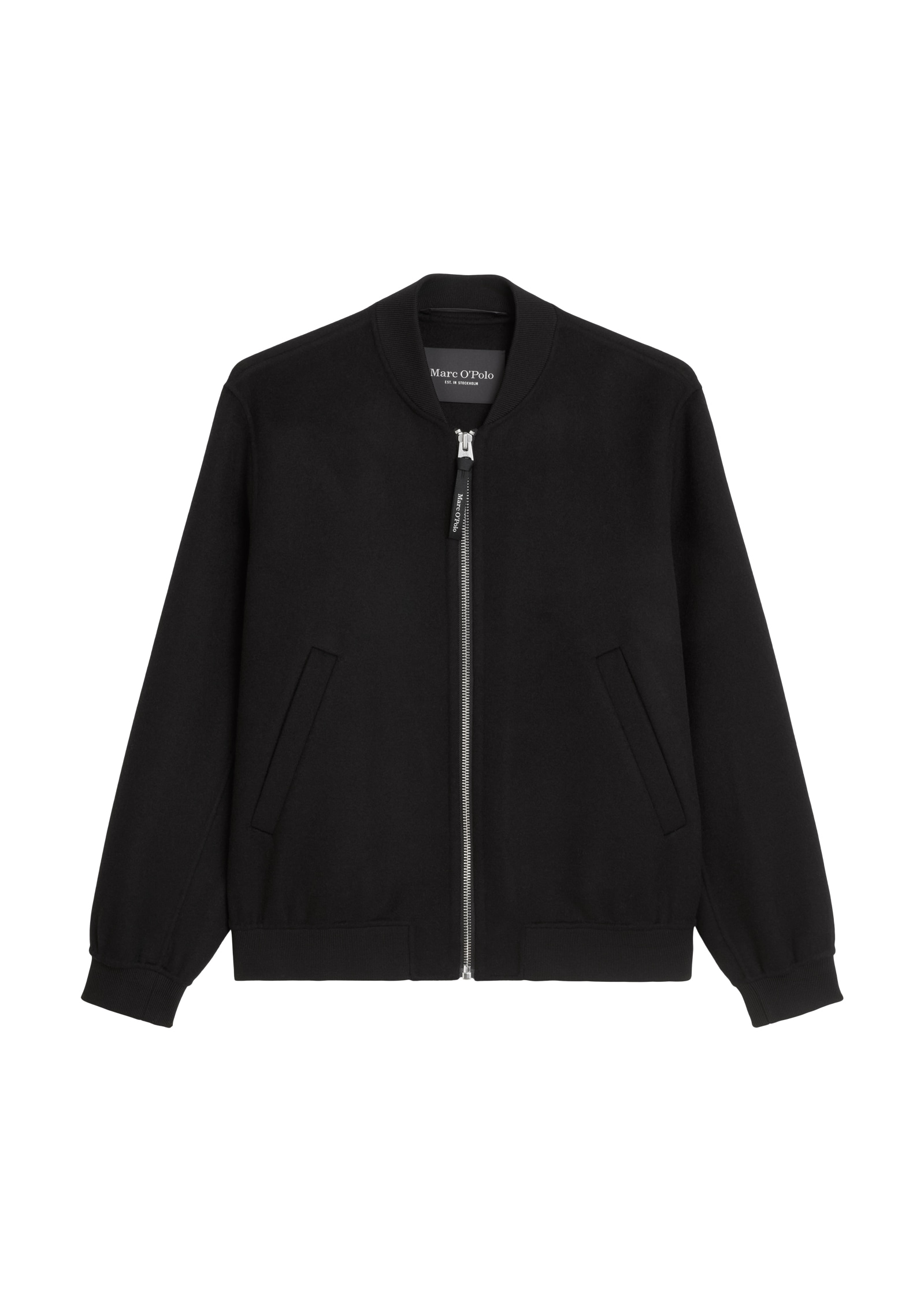 Marc O'Polo Blouson, regular fit aus recyceltem Woll-Mix