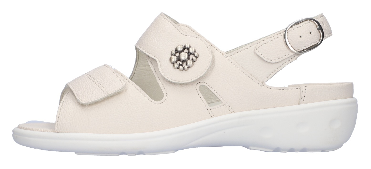 Waldläufer Sandale »KARA-Soft«, Komfortschuh, in Extraweite K, Klett- und Druckknopfverschluss