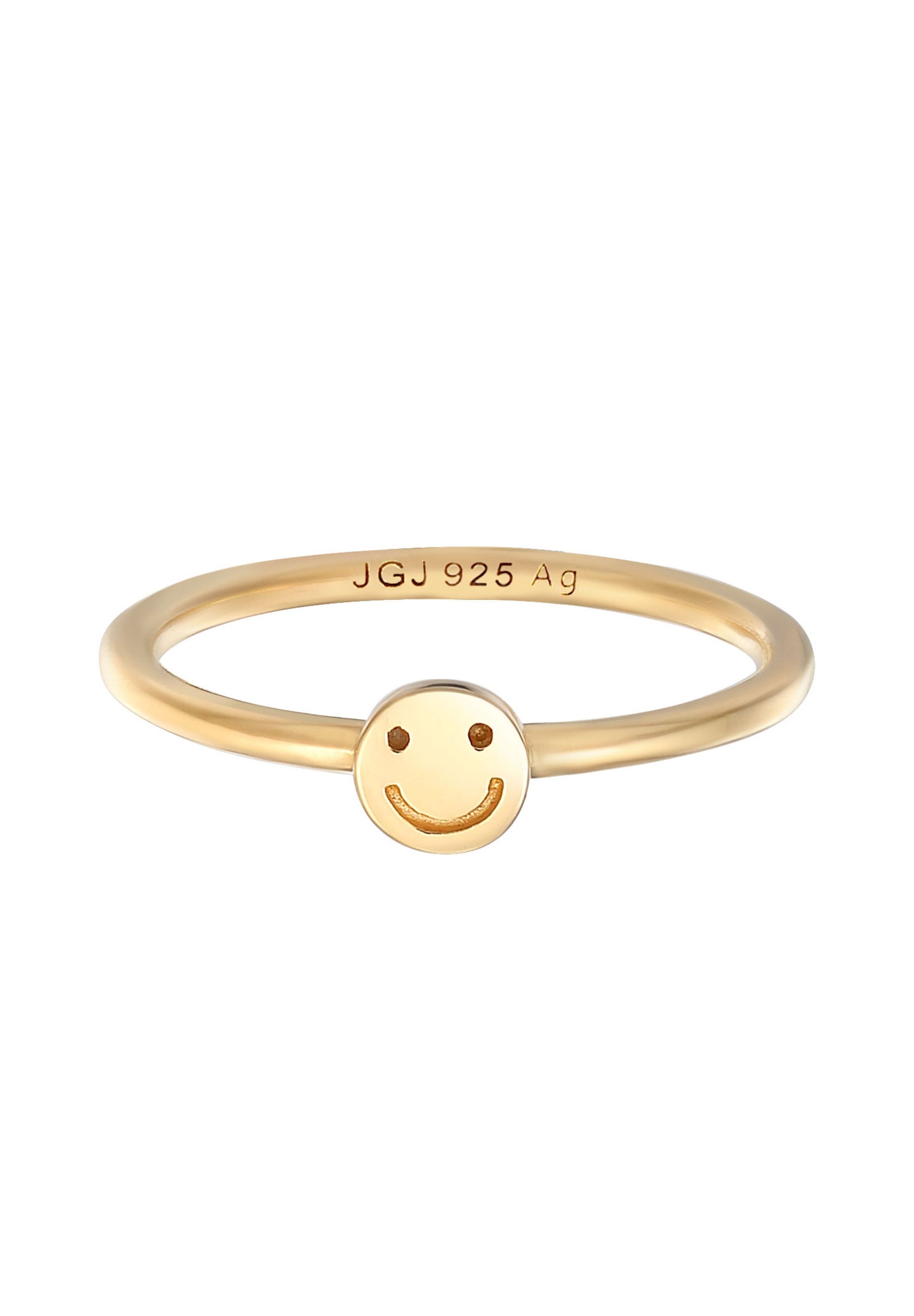 Elli Silberring »Ring Smiling Pinky Ring 925 Silber«