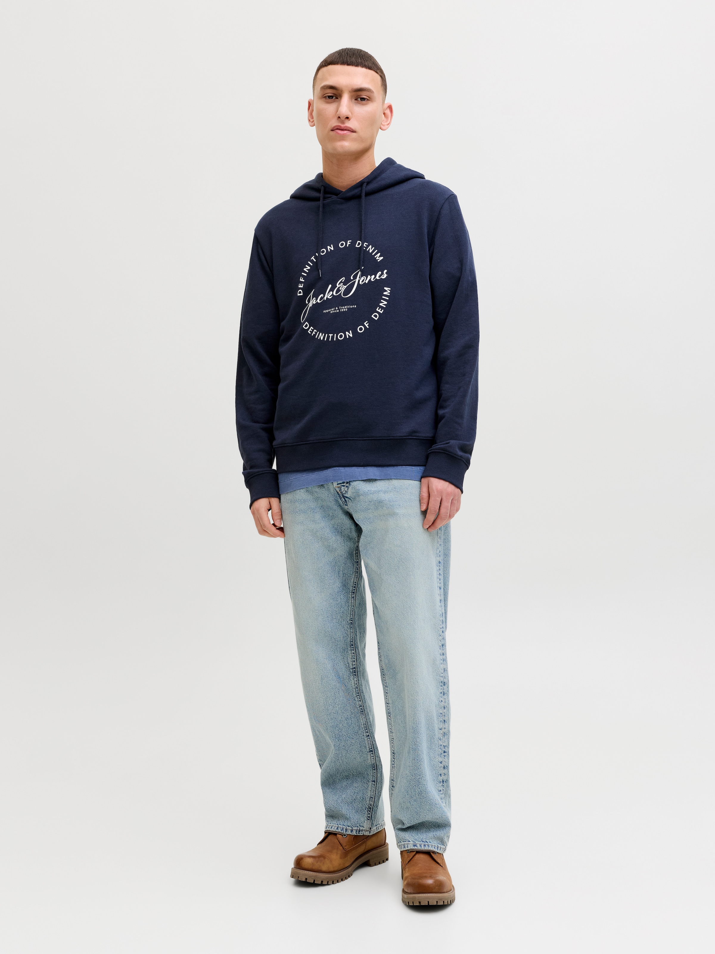 Jack & Jones Kapuzensweatshirt »JJGRAYSON SWEAT HOOD«
