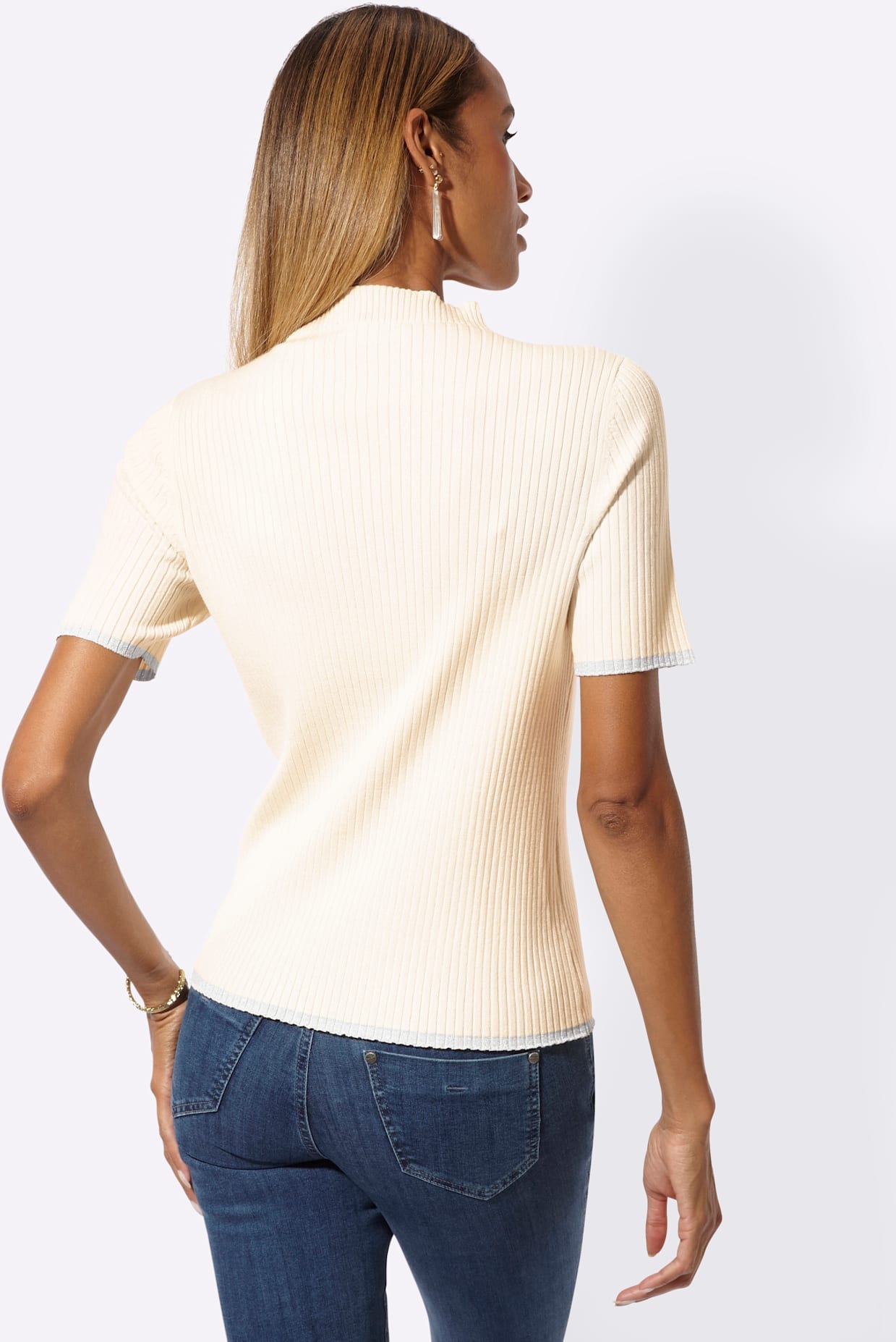 creation L Strickpullover »Stehkragen-Pullover«