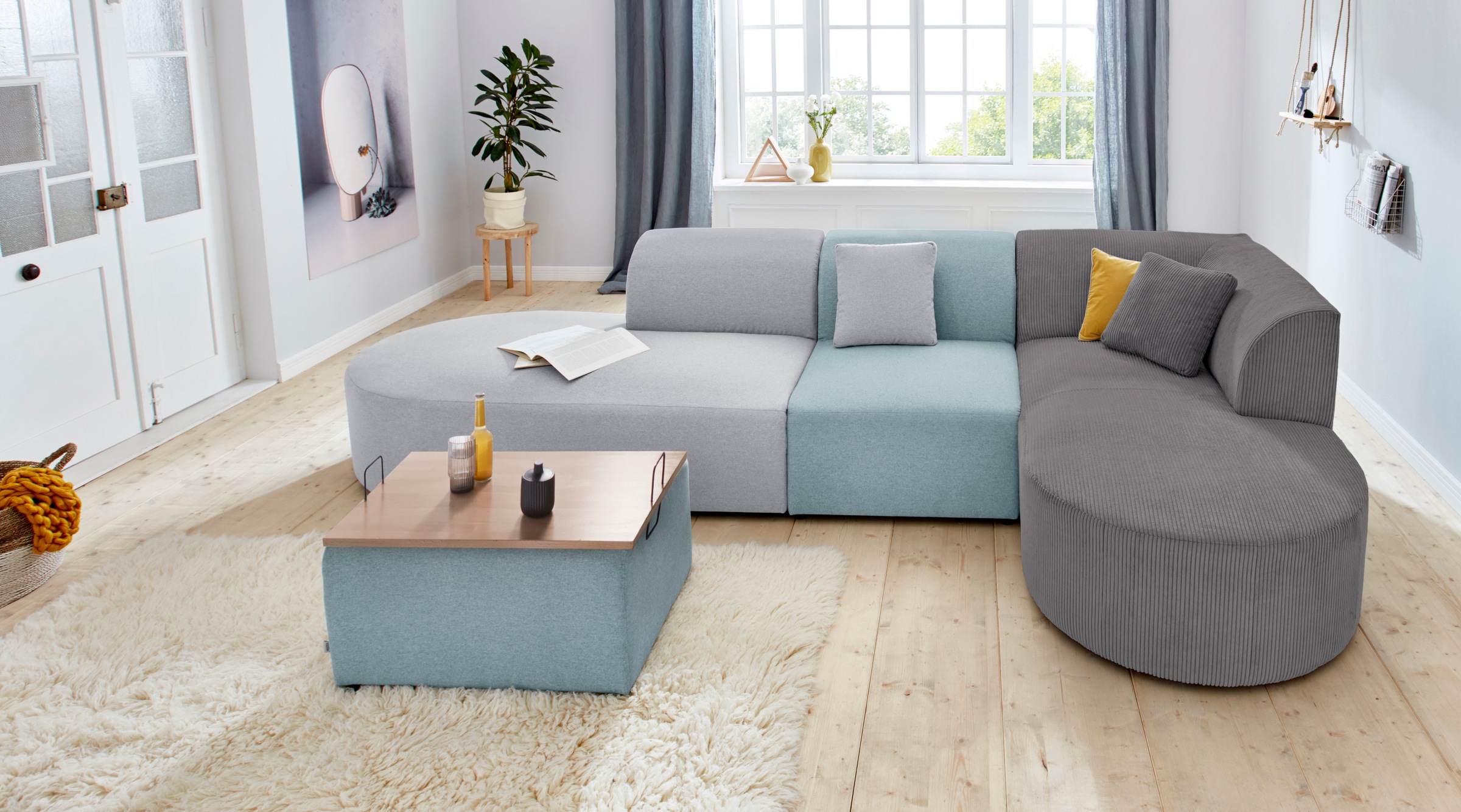 OTTO home Sofa-Eckelement »Alesund« als Einzelelement oder Modulteil