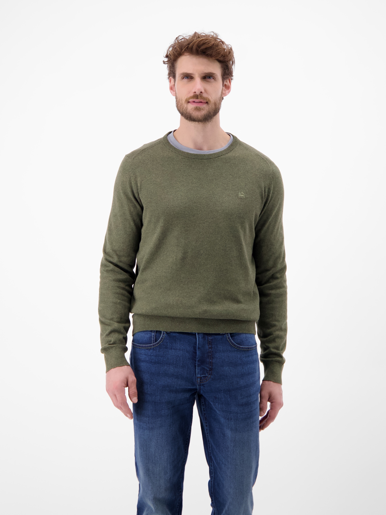 LERROS Strickpullover »Herren Basic Strickpullover«