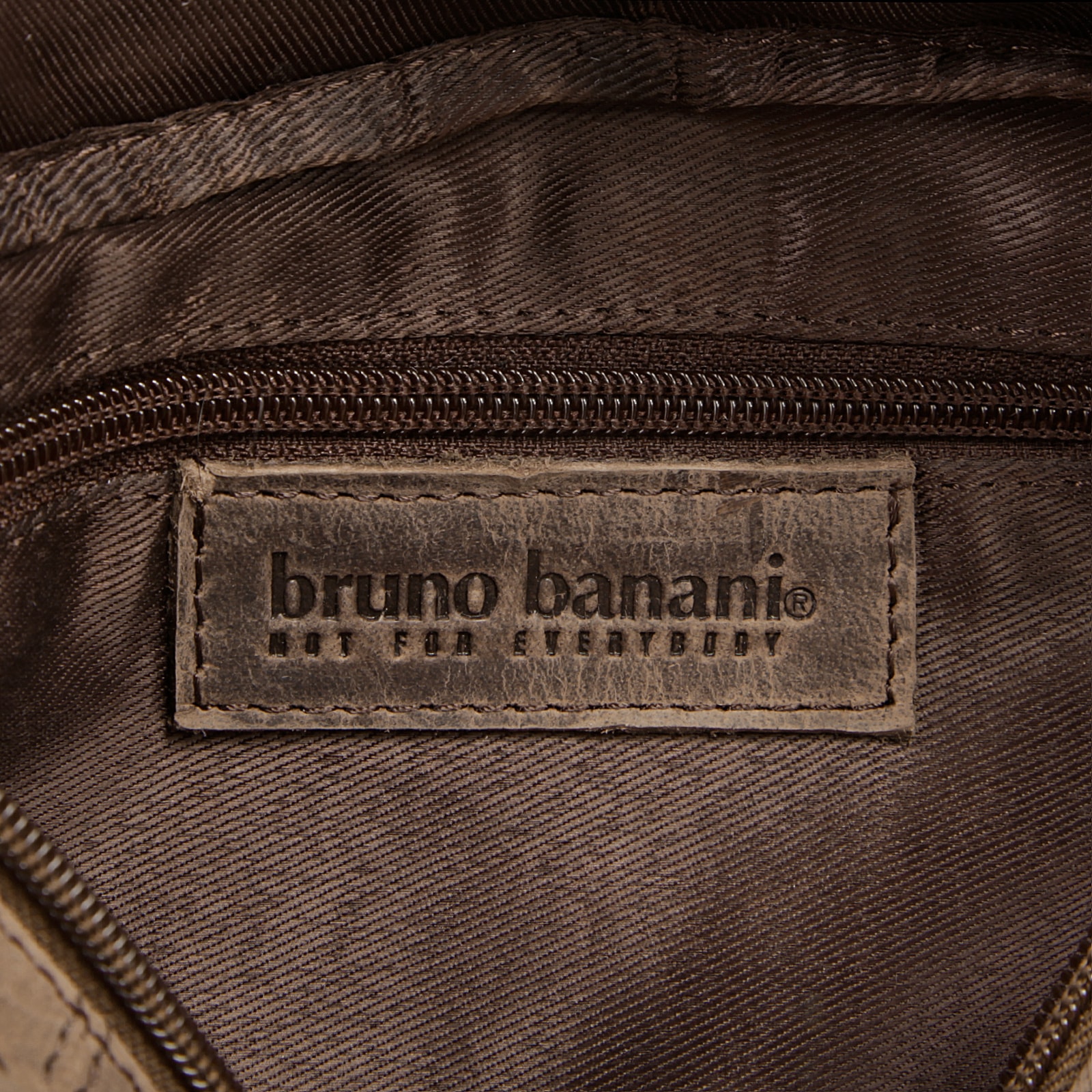 Bruno Banani Gürteltasche »ALL OVER«, echt Leder