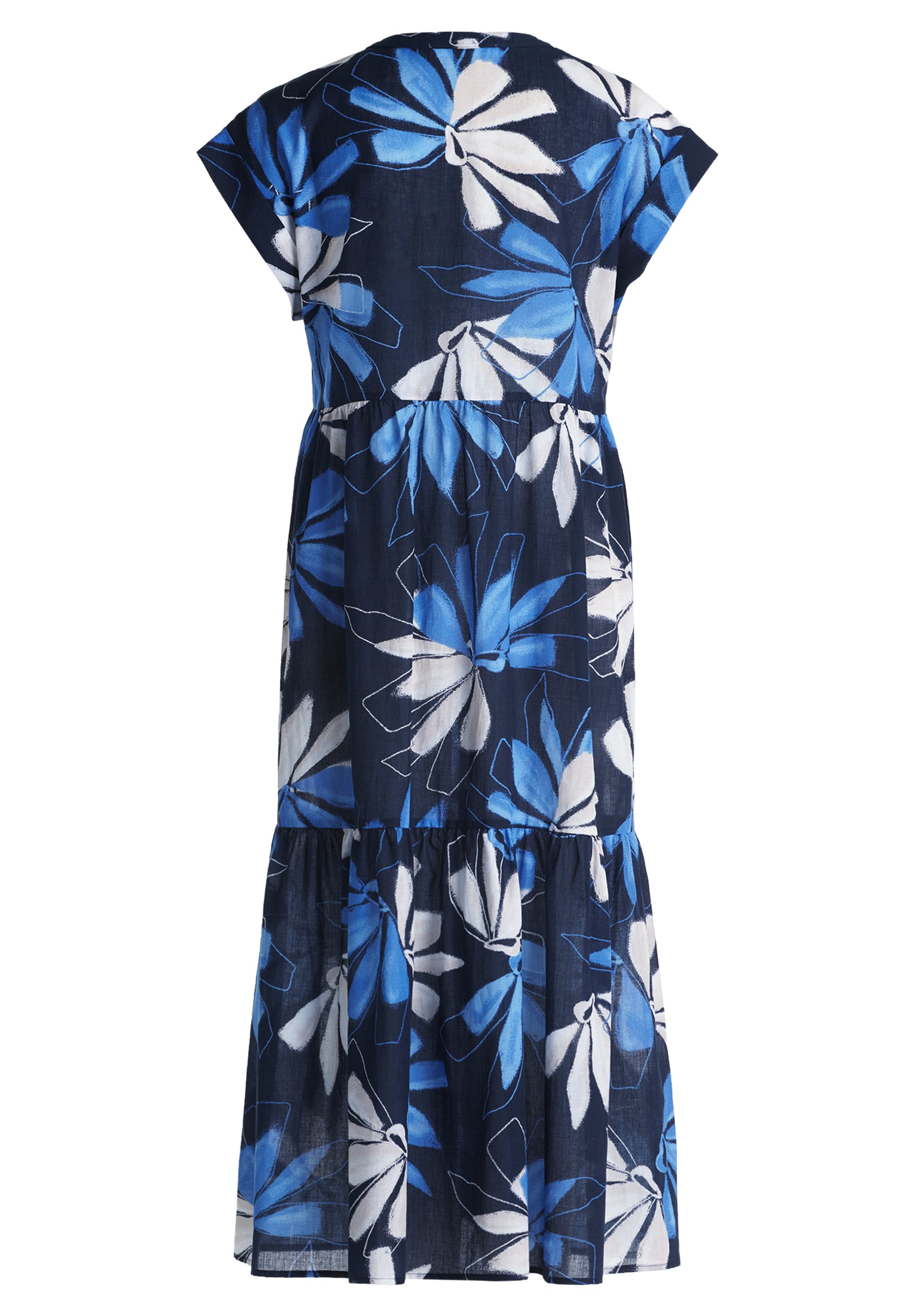 Betty&Co Midikleid »Stufenkleid mit Print«