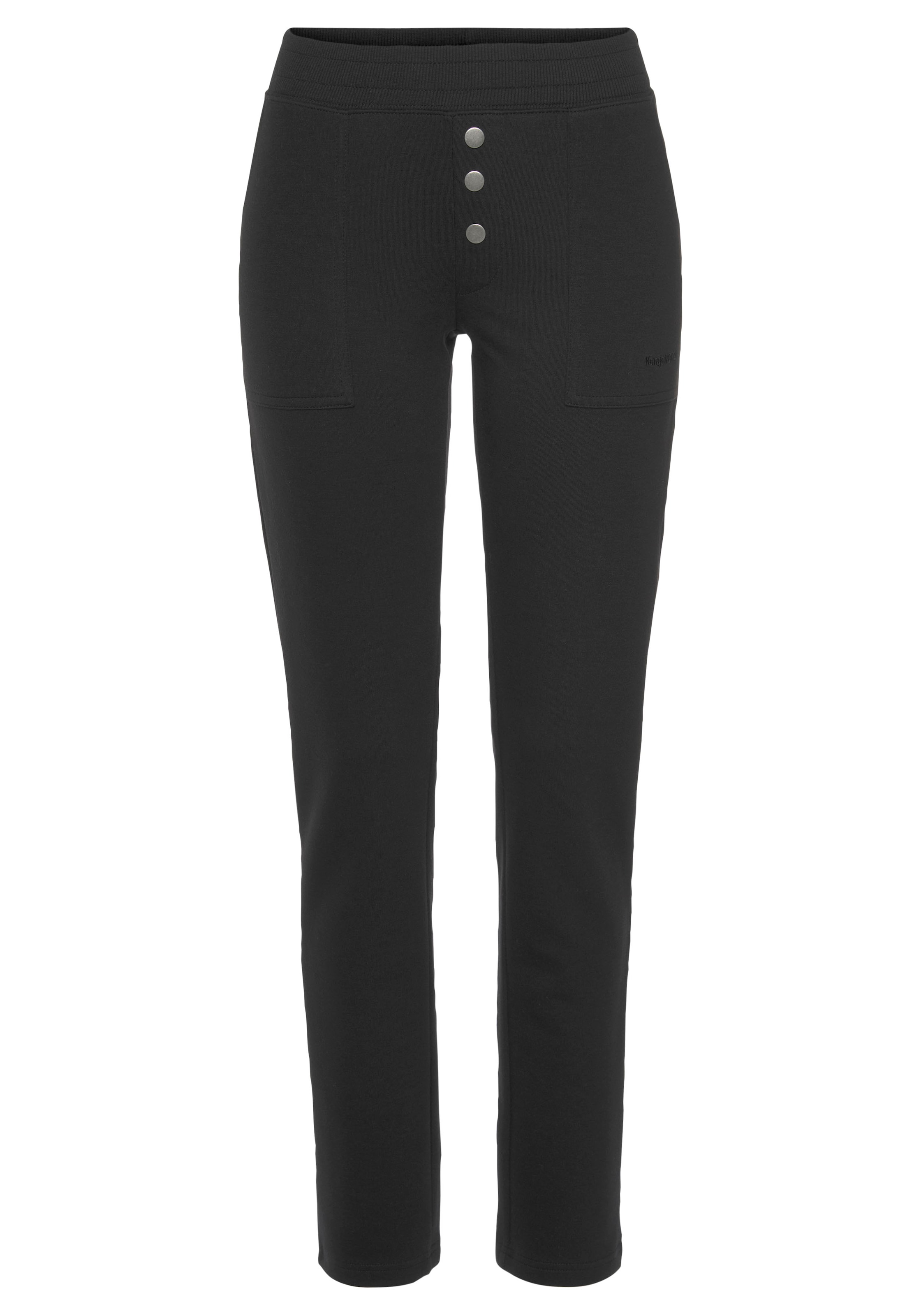 KangaROOS Relaxhose, mit Zierknöpfen, Loungeanzug