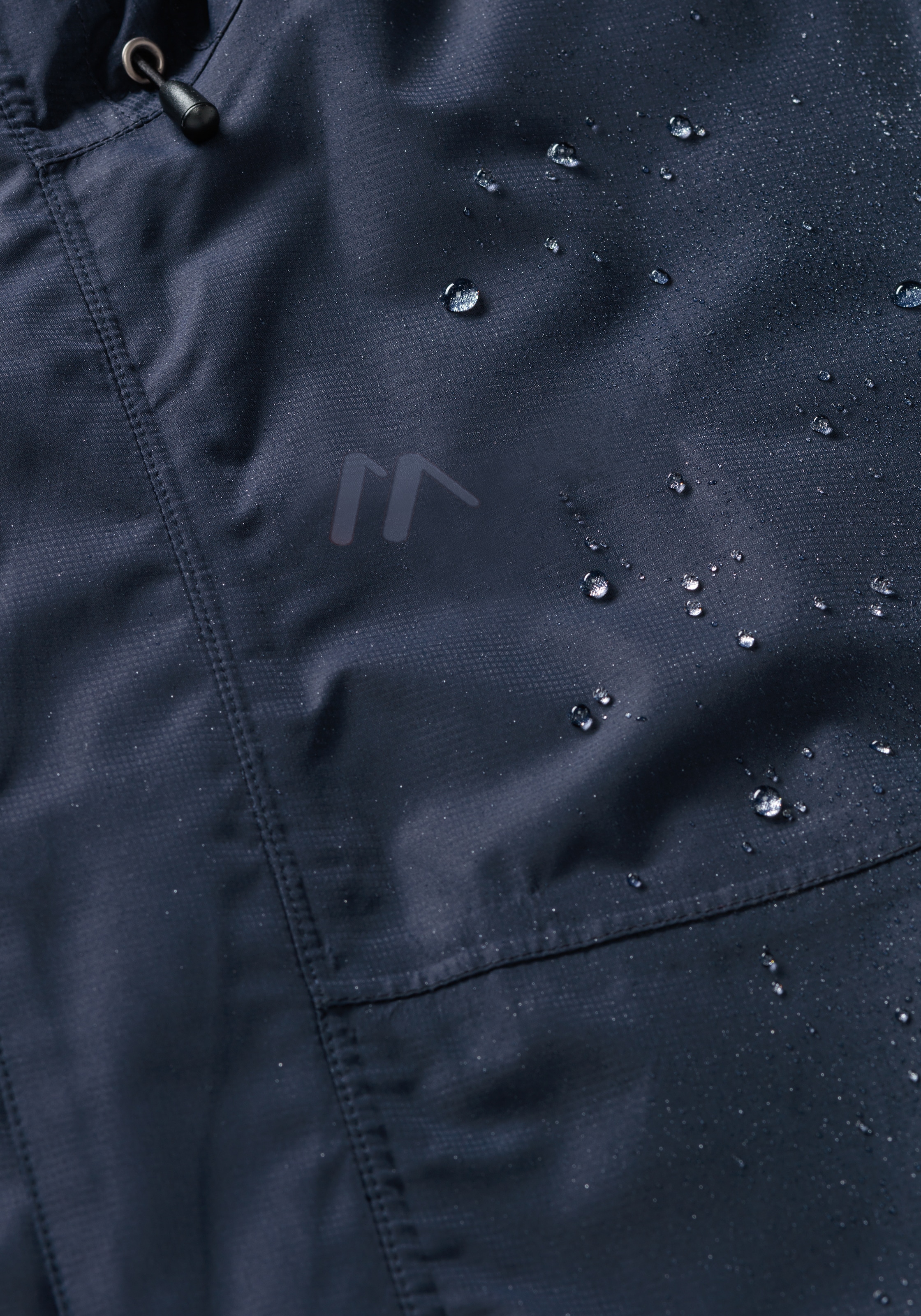 Maier Sports Regenjacke »Abbenstein M« Herren Jacke wasserdicht, moderner Windbreaker, Outdoorjacke, Reg. Fit