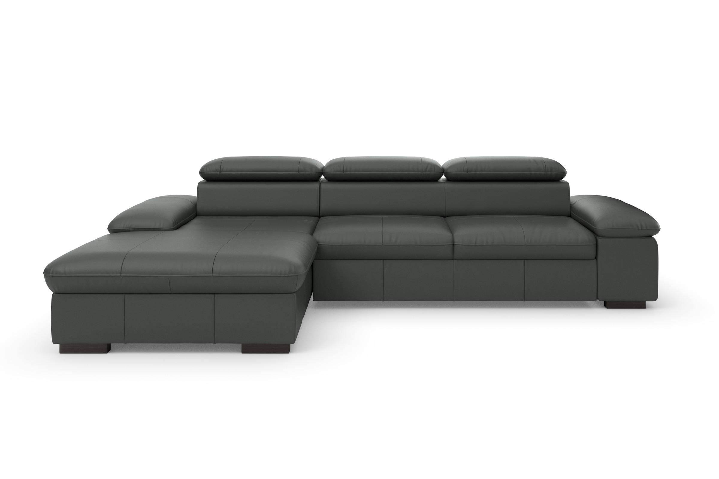 Home affaire Ecksofa »Alberto L-Form«, mit Kopfteilverstellung, wahlweise mit Bettfunktion