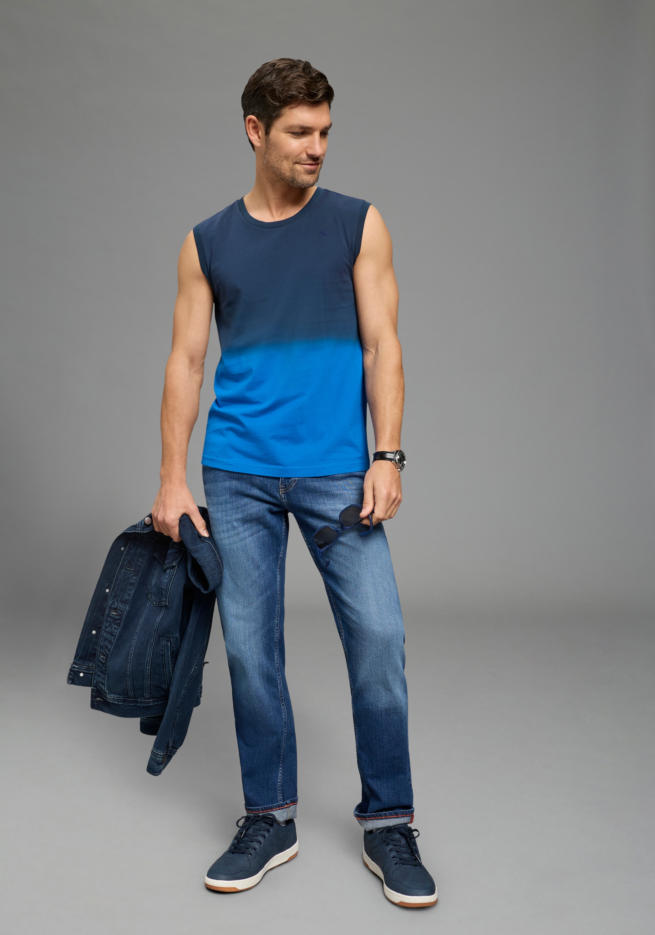 Man's World Muscleshirt »Neue Kollektion!« casual Stil, normale Passform, mit Rundhalsausschnitt