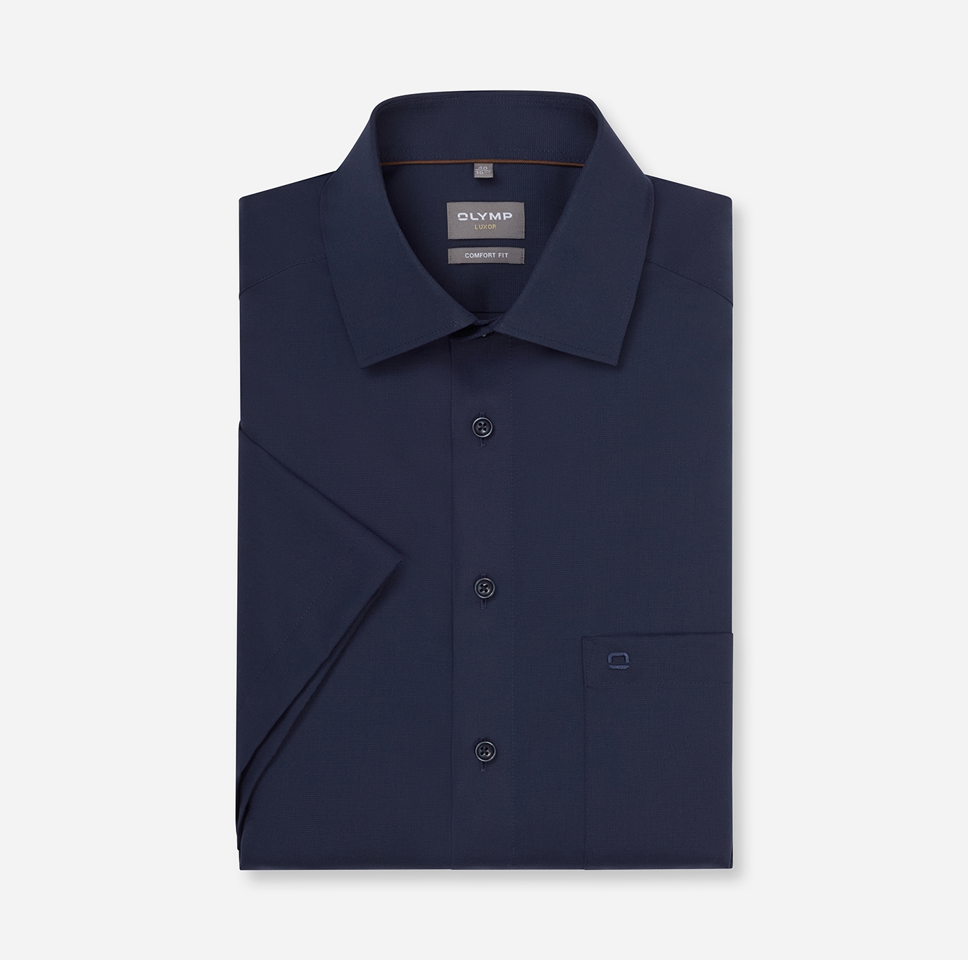 OLYMP Kurzarmhemd »Luxor« Businesshemd, comfort fit, New Kentkragen