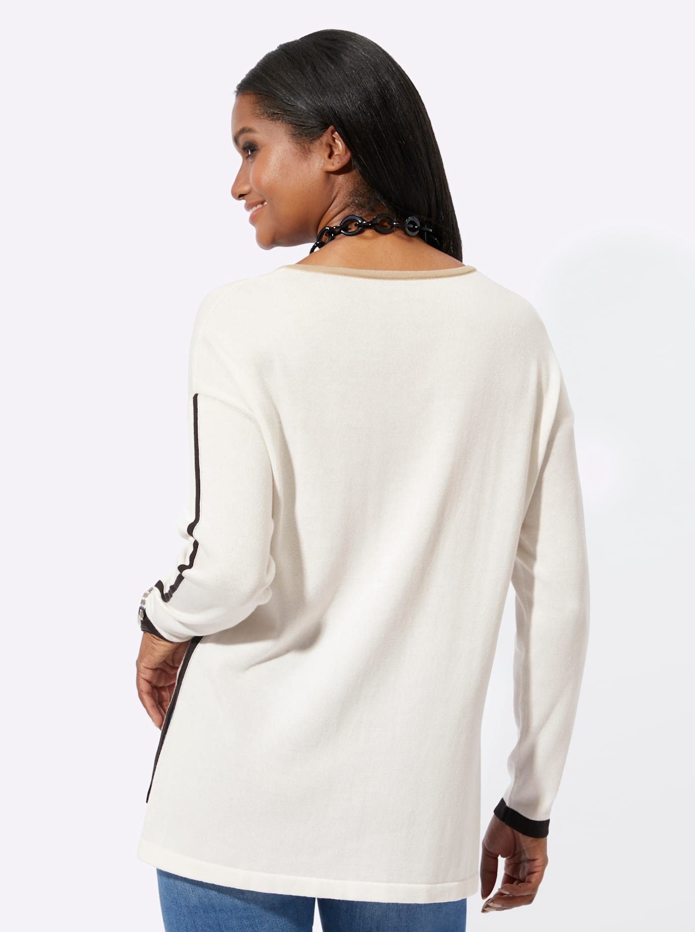 Inspirationen Strickpullover »Langarm-Pullover«