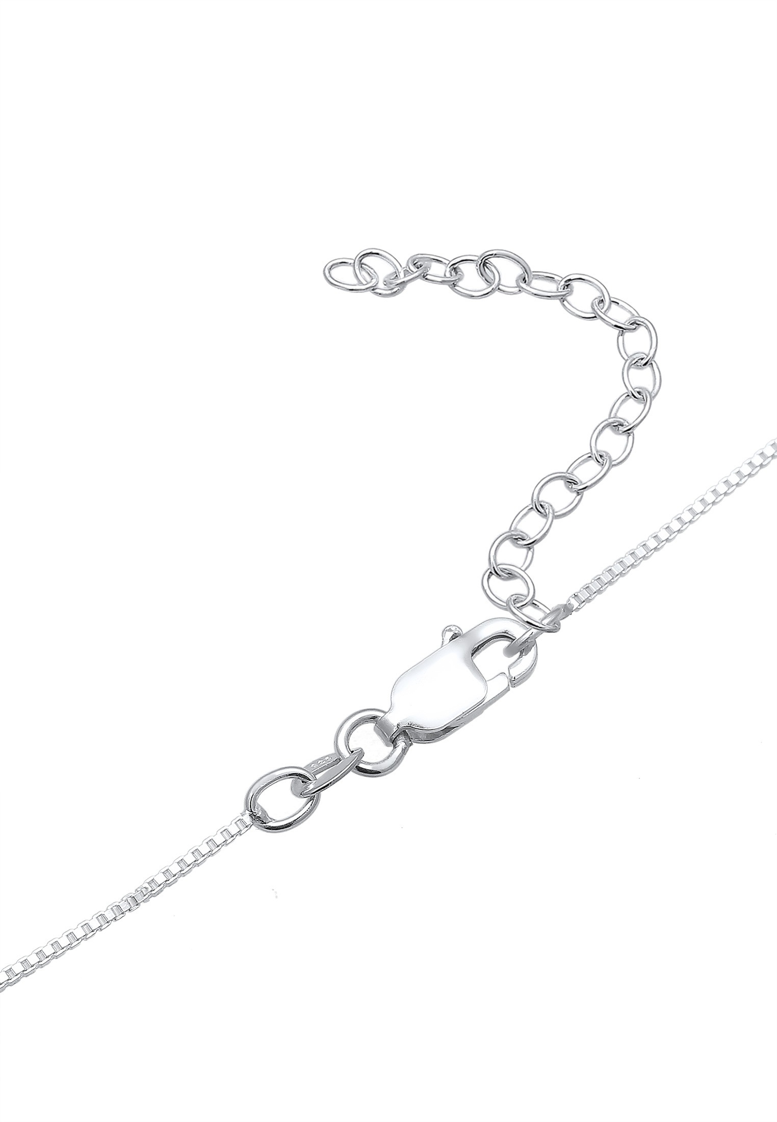 Elli Kette mit Anhänger »Halskette Vintage Anhänger Rose 925 Sterling Silber«