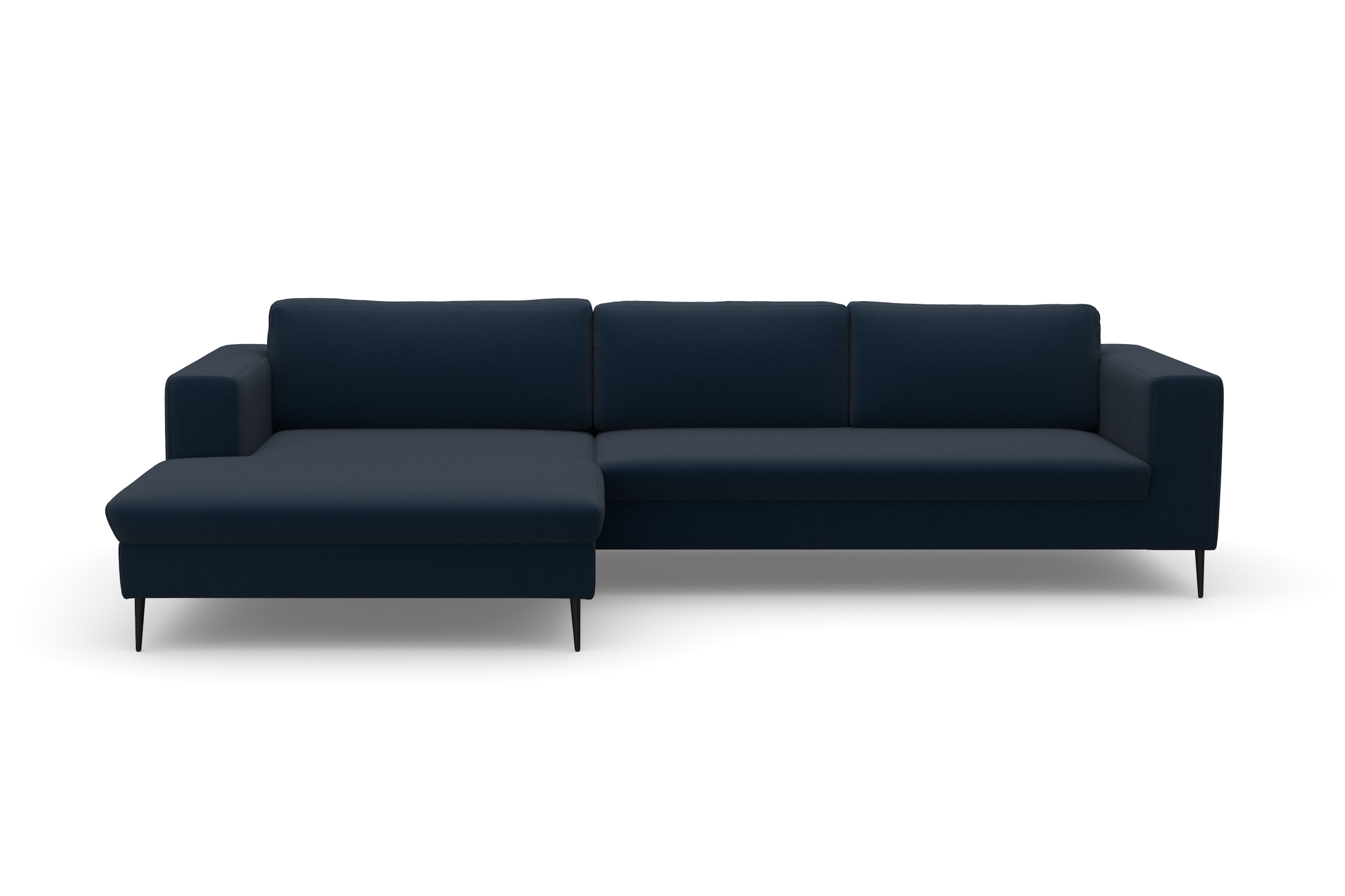 DOMO collection Ecksofa »Modica, zeitlos und elegant, L-Form«, moderne Optik mit extrabreiter Recamiere, auch in Cord