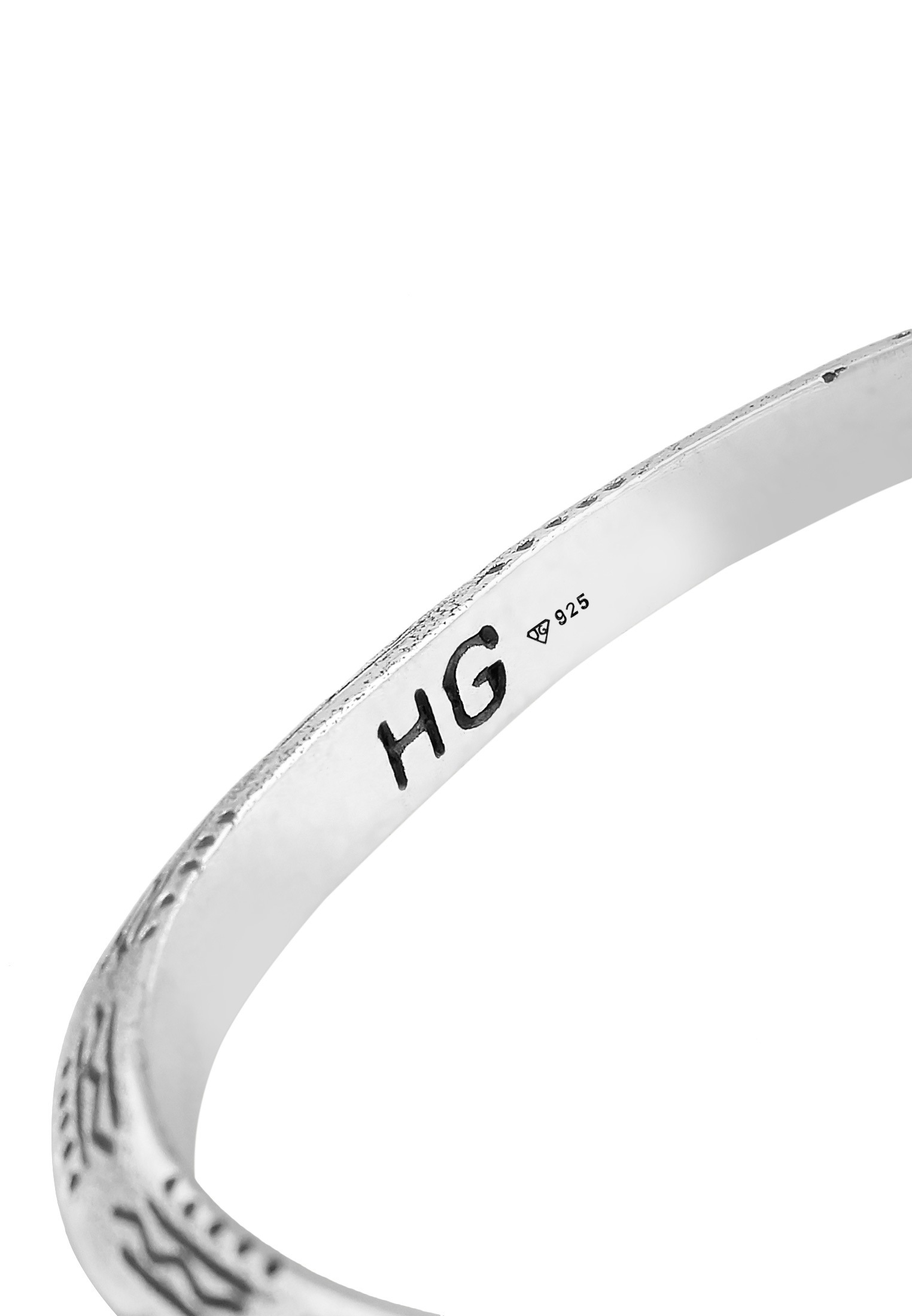 HAZE & GLORY Armreif »Armband Armreif - Azetec 925 Silber«