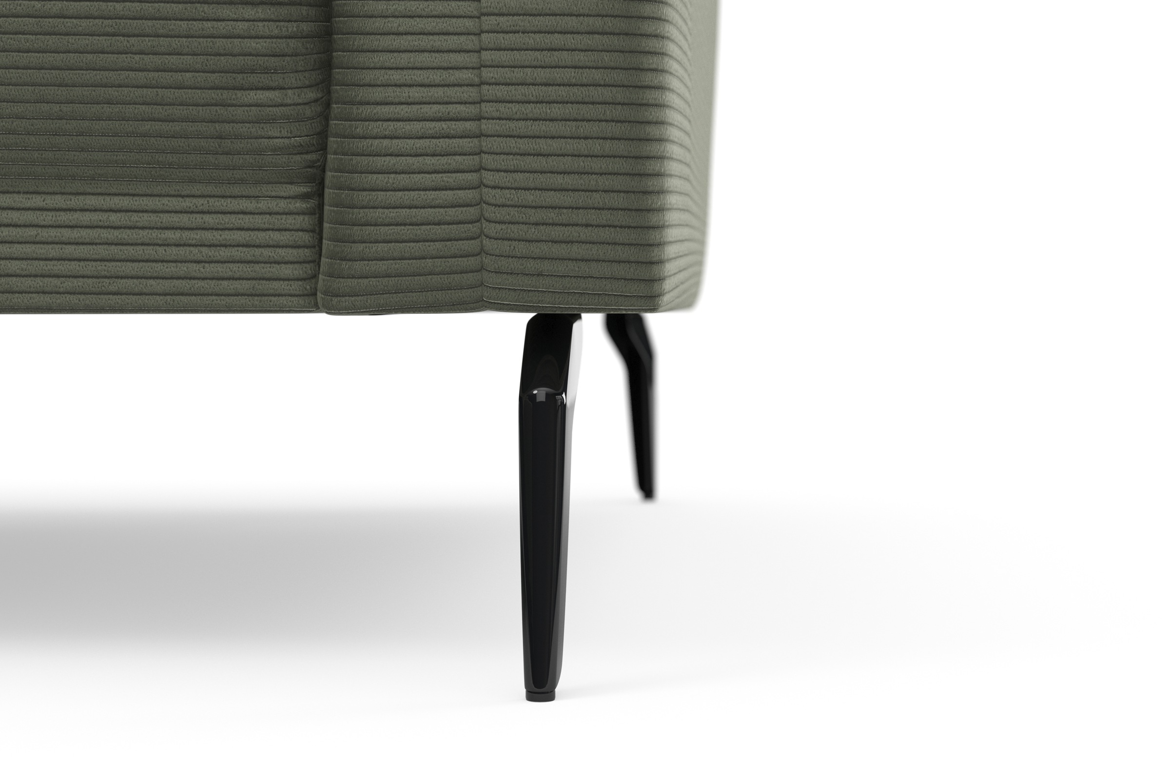 INOSIGN Ecksofa »Coco L-Form«, Sitztiefen-, Arm- und Kopfteilverstellung, Cord-Bezug, Fußhöhe 15 cm