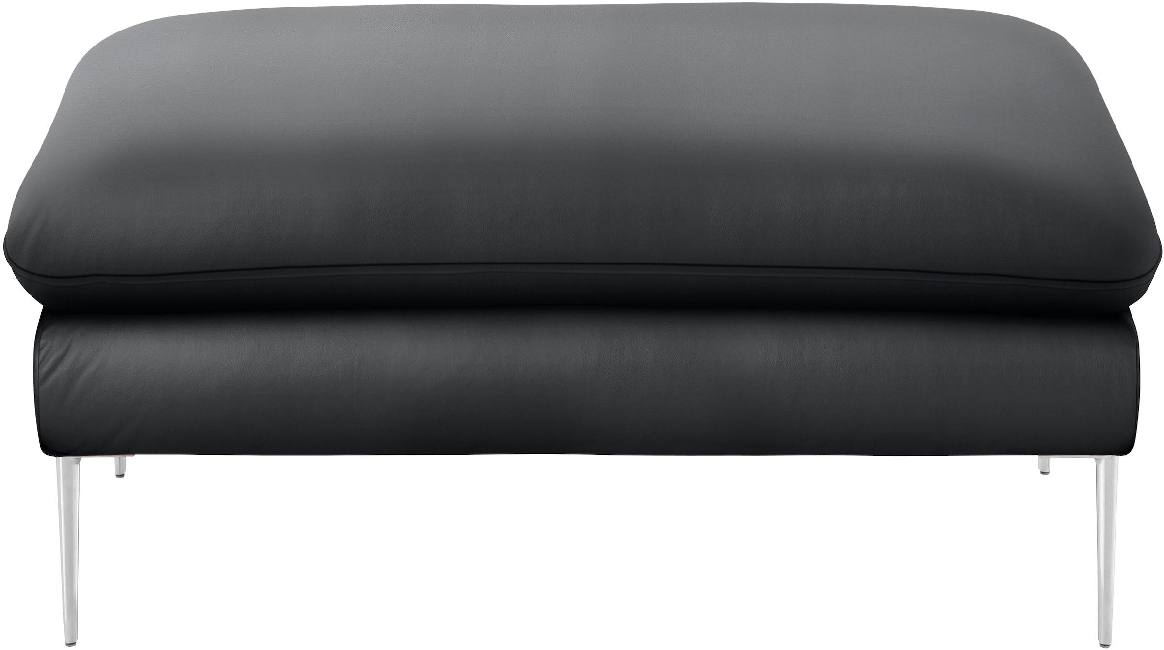 W.SCHILLIG Hocker »enjoy&MORE«, Füße Chrom glänzend, Breite 106 cm