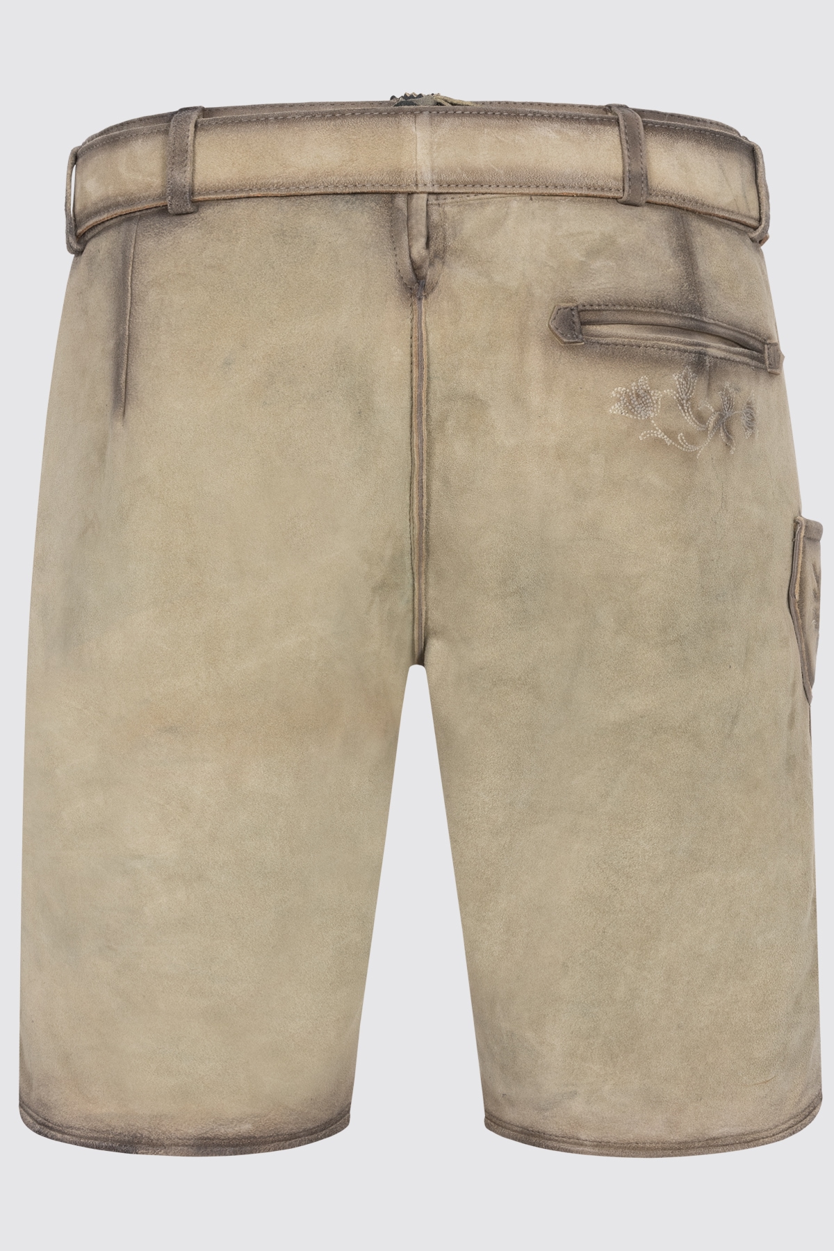 Krüger Lederhose »Lederhose Kai mit Gürtel«