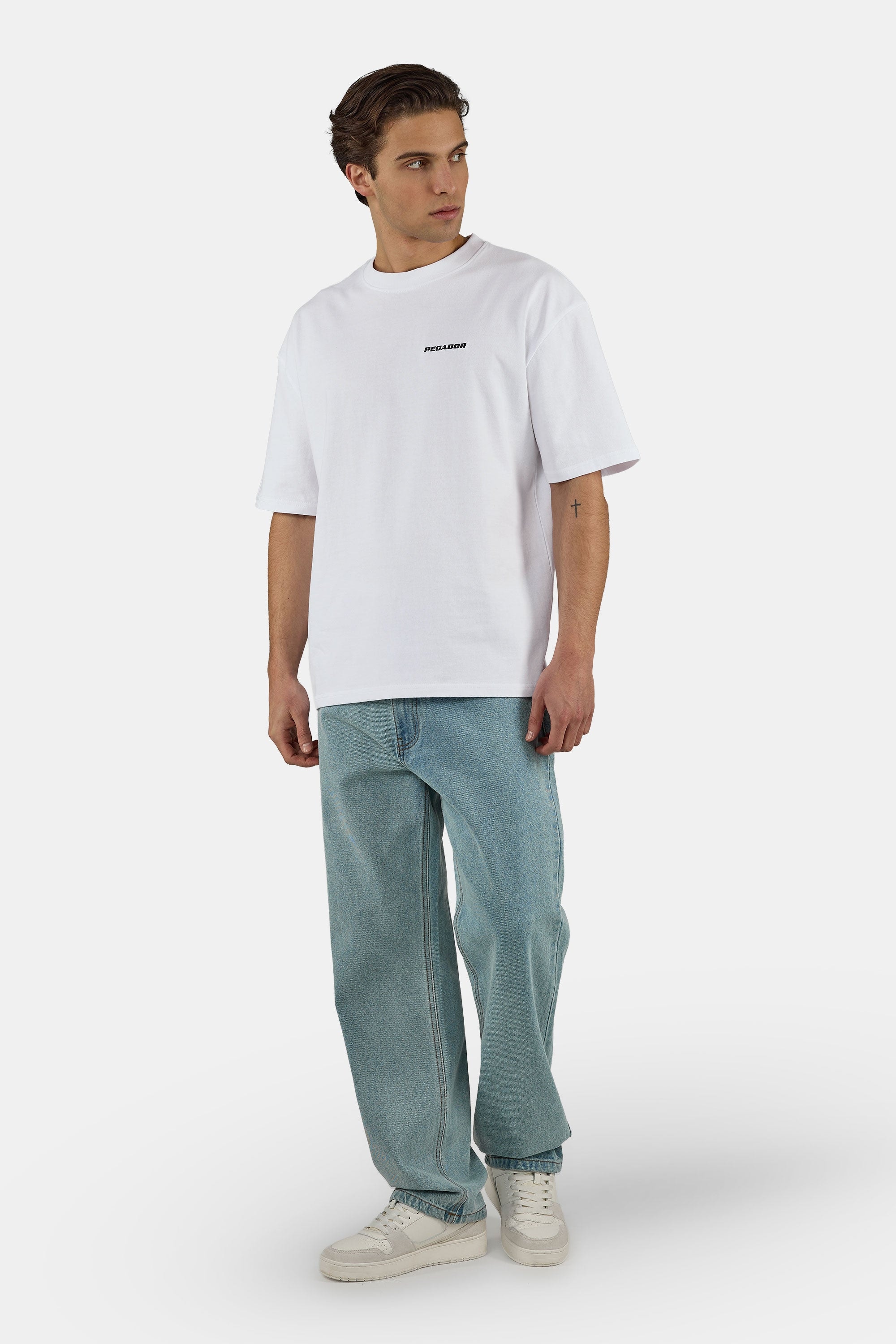 PEGADOR Loose-fit-Jeans »Baltra Baggy Jeans« Baumwolle, loose fit