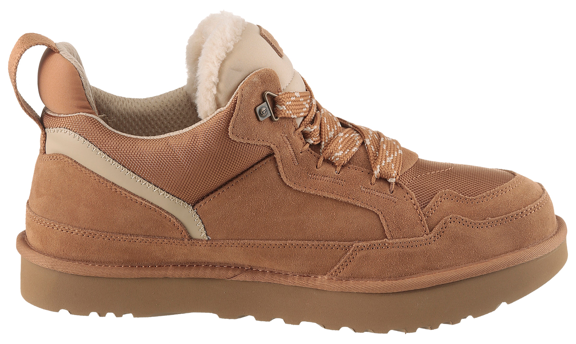 UGG Sneaker »LOWMEL«, Schnürschuh mit gepolstertem Schaftrand