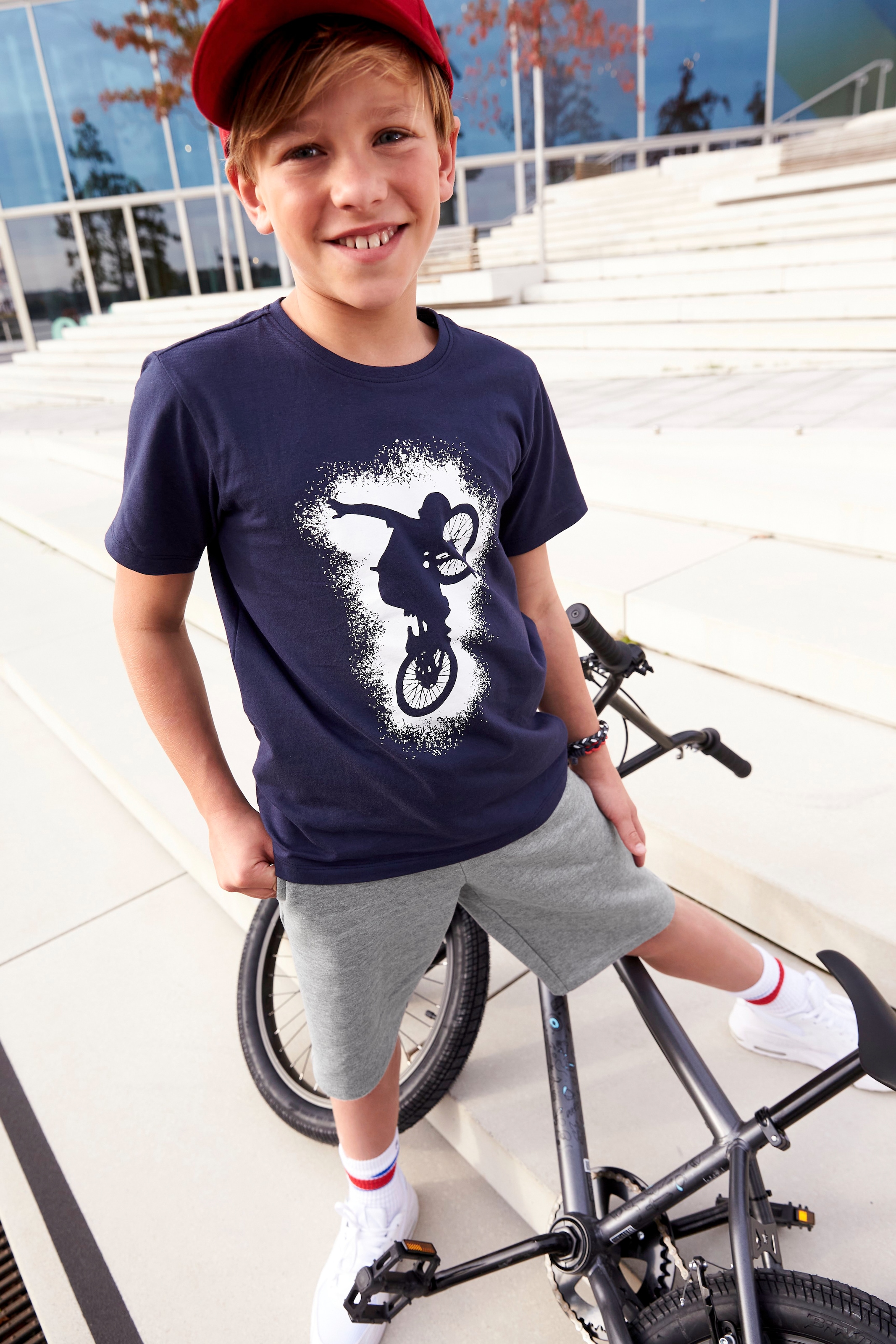 KIDSWORLD T-Shirt & Sweatbermudas »Biker«, BIKER