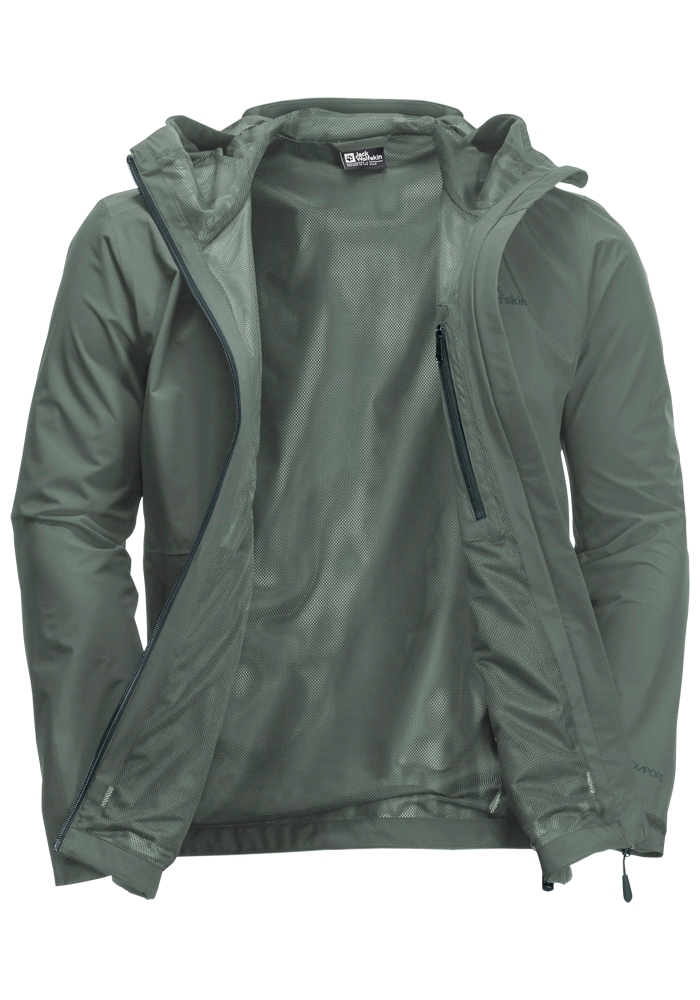 Jack Wolfskin Funktionsjacke »ROBURY 2L JKT M«, mit Kapuze