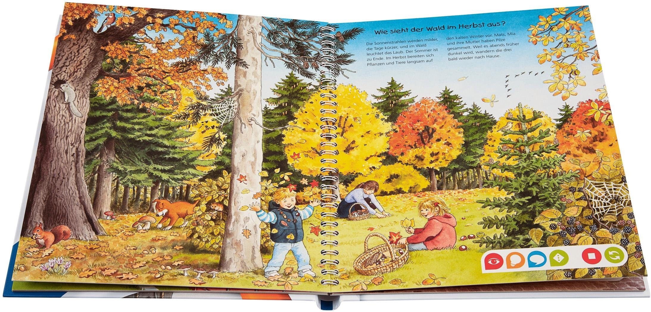 Ravensburger Buch »tiptoi® WWW - Unsere Jahreszeiten«, Made in Europe