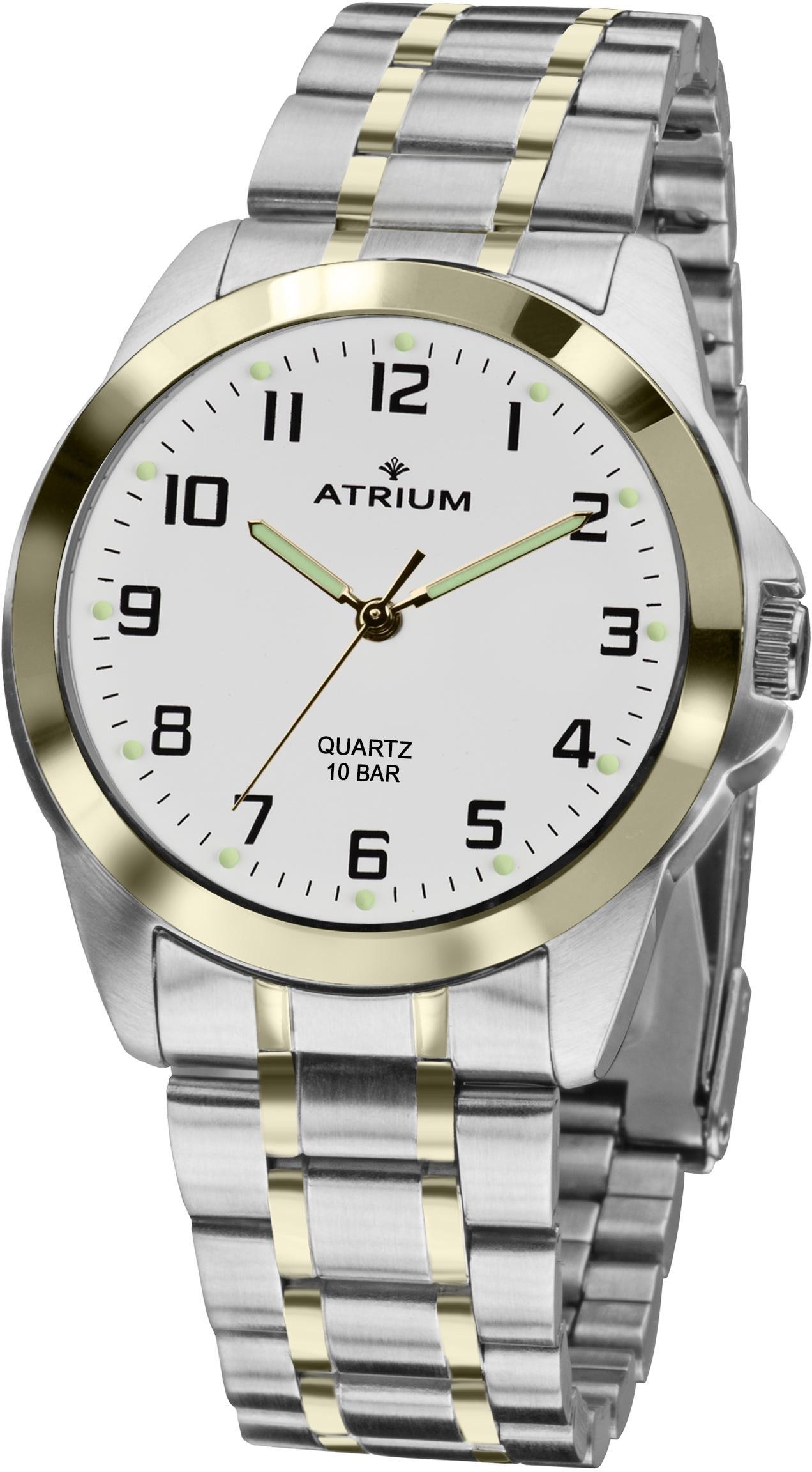Atrium Quarzuhr »A24-40«, Armbanduhr, Damenuhr, Leuchtzeiger