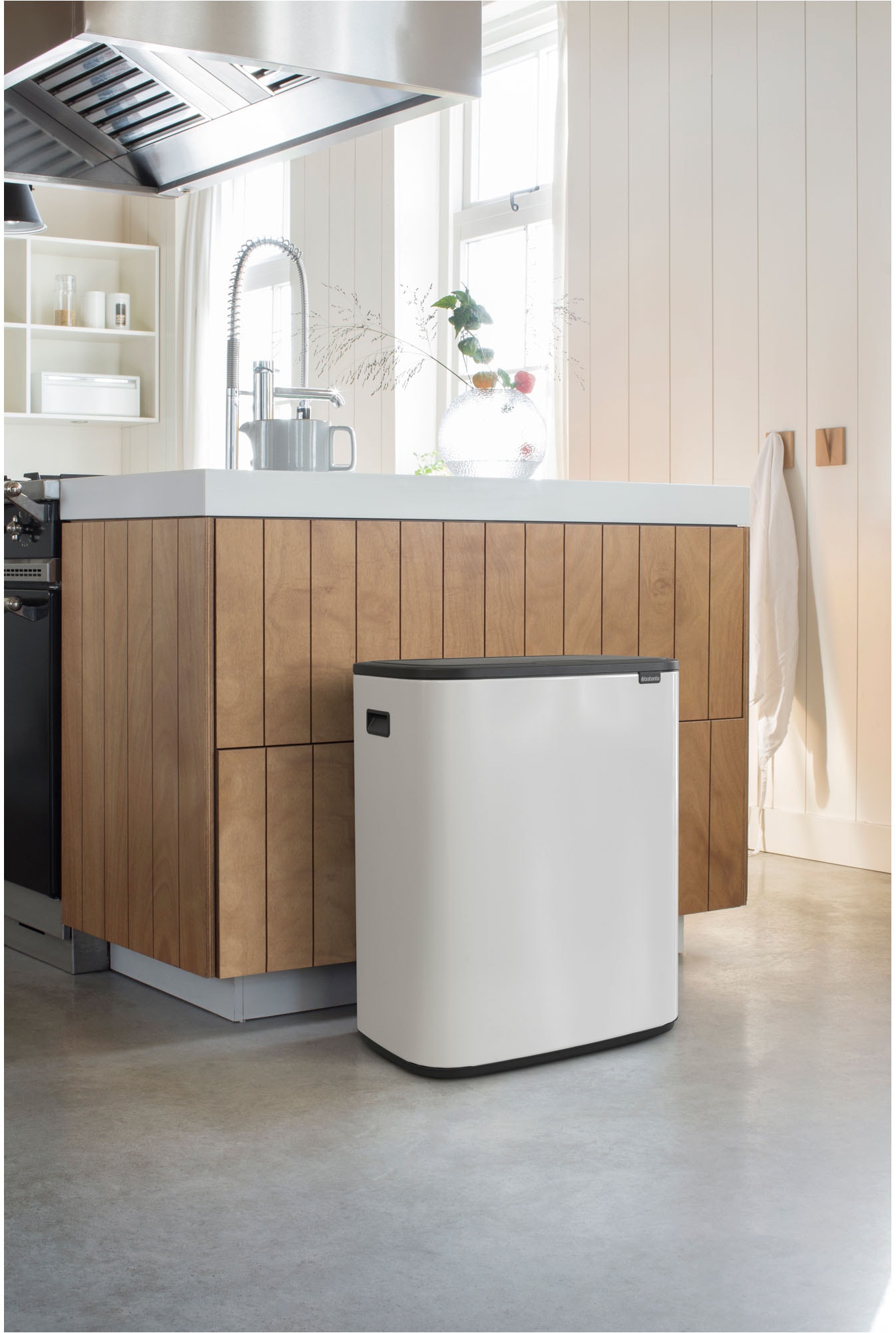 Brabantia Mülleimer »Bo Touch Bin, 2 x 30L« Soft-Touch-Öffnungssystem