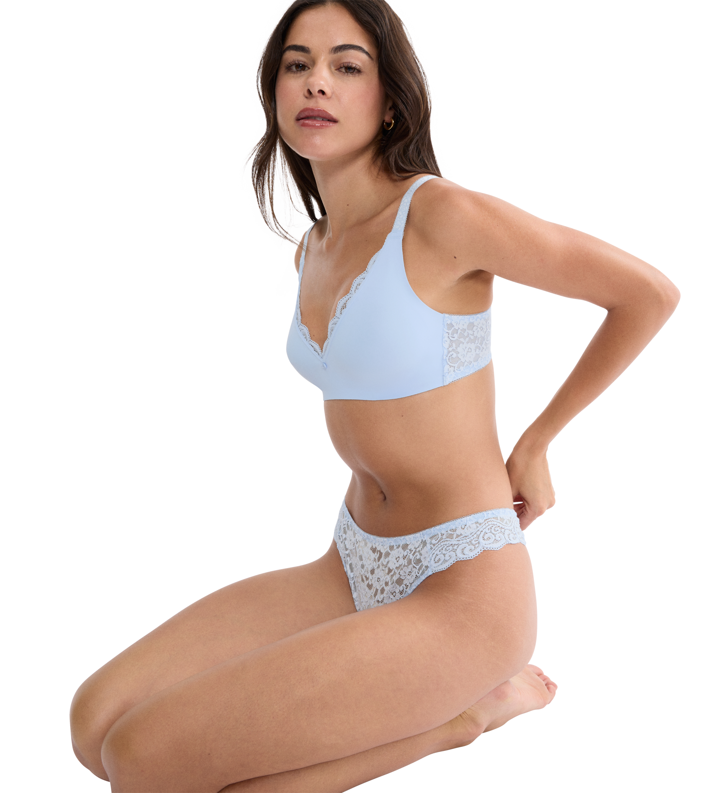 Triumph Bügel-BH »Amourette N01« mit Spitzendetails und ohne Bügel