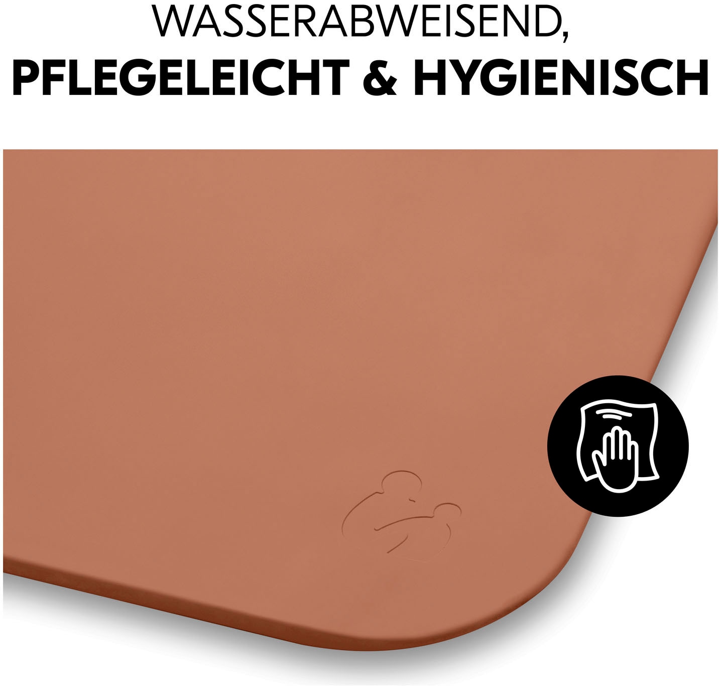 Hauck Wickelauflage »Change N Clean, Cork«
