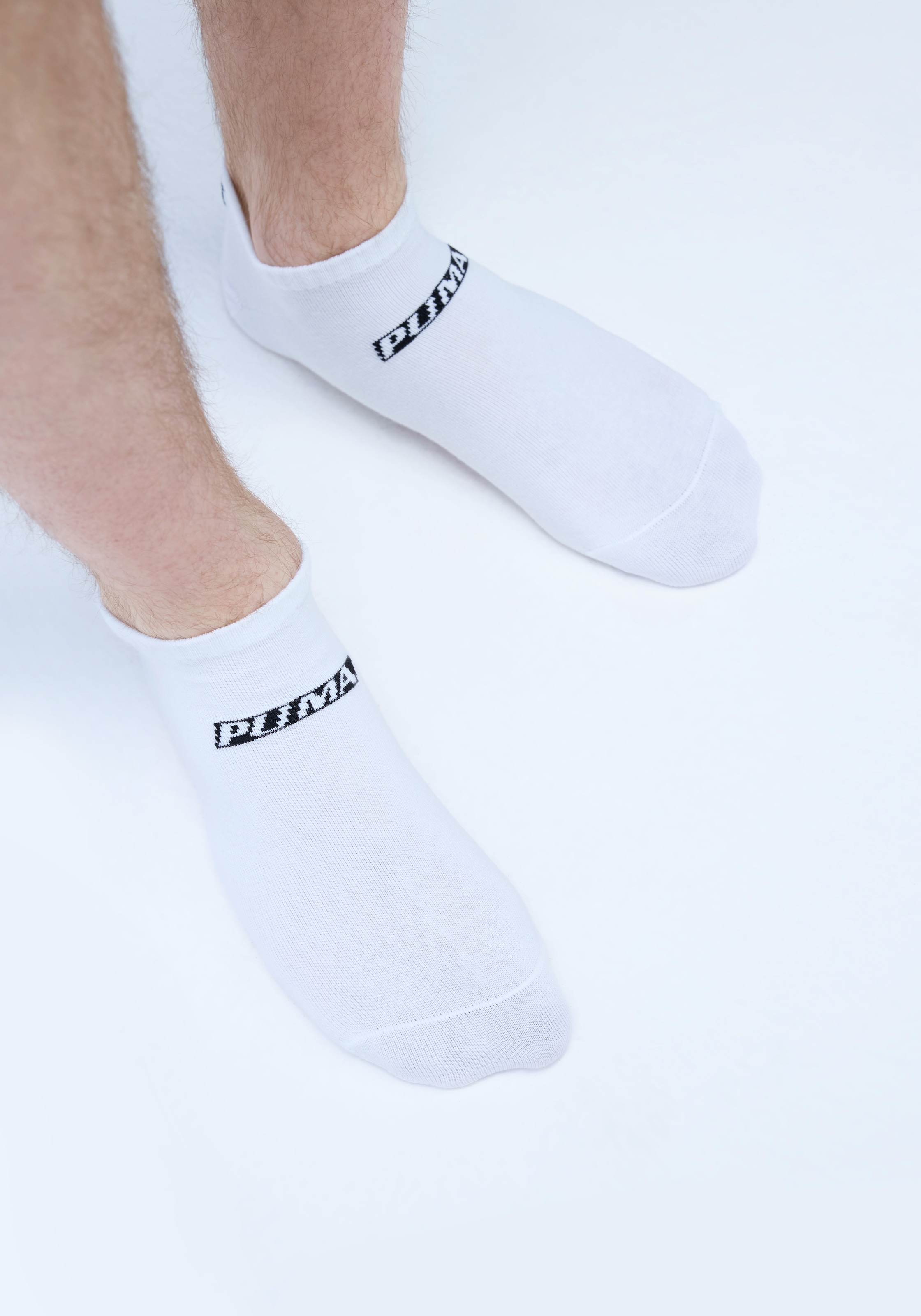 PUMA Sneakersocken »PUMA UNISEX LOGO STACKING SNEAKER« 3 Paar, 