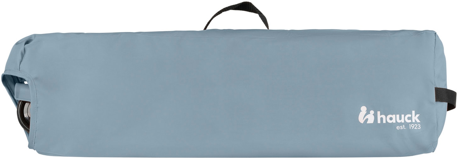 Hauck Baby-Reisebett »Sleep N Play Go Plus, Dusty Blue«, mit integrierten Rädern; Vorderausstieg