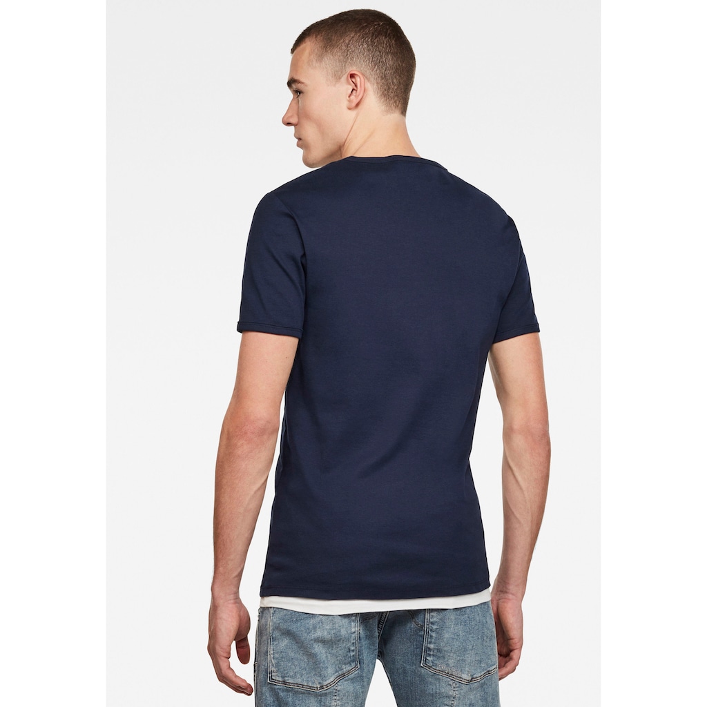 G-Star RAW T-Shirt, (Packung, 2er-Pack)