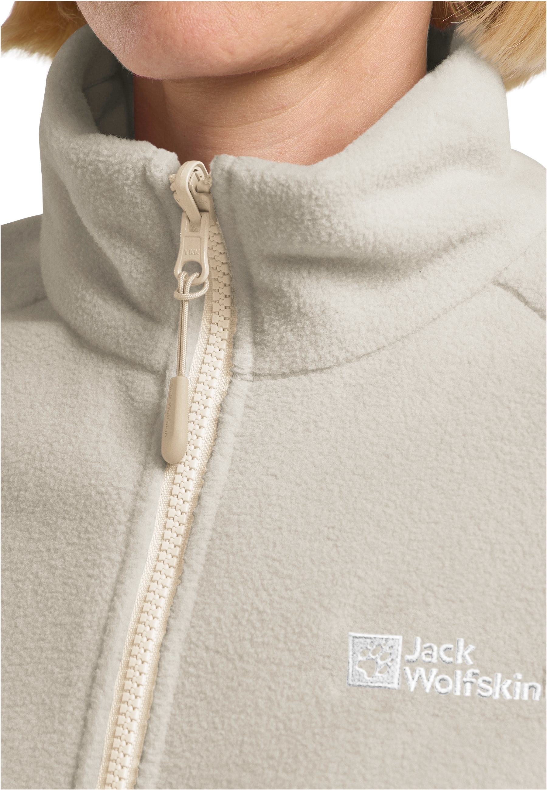 Jack Wolfskin Fleecejacke, Atmungsaktiv, leicht, Übergangsjacke