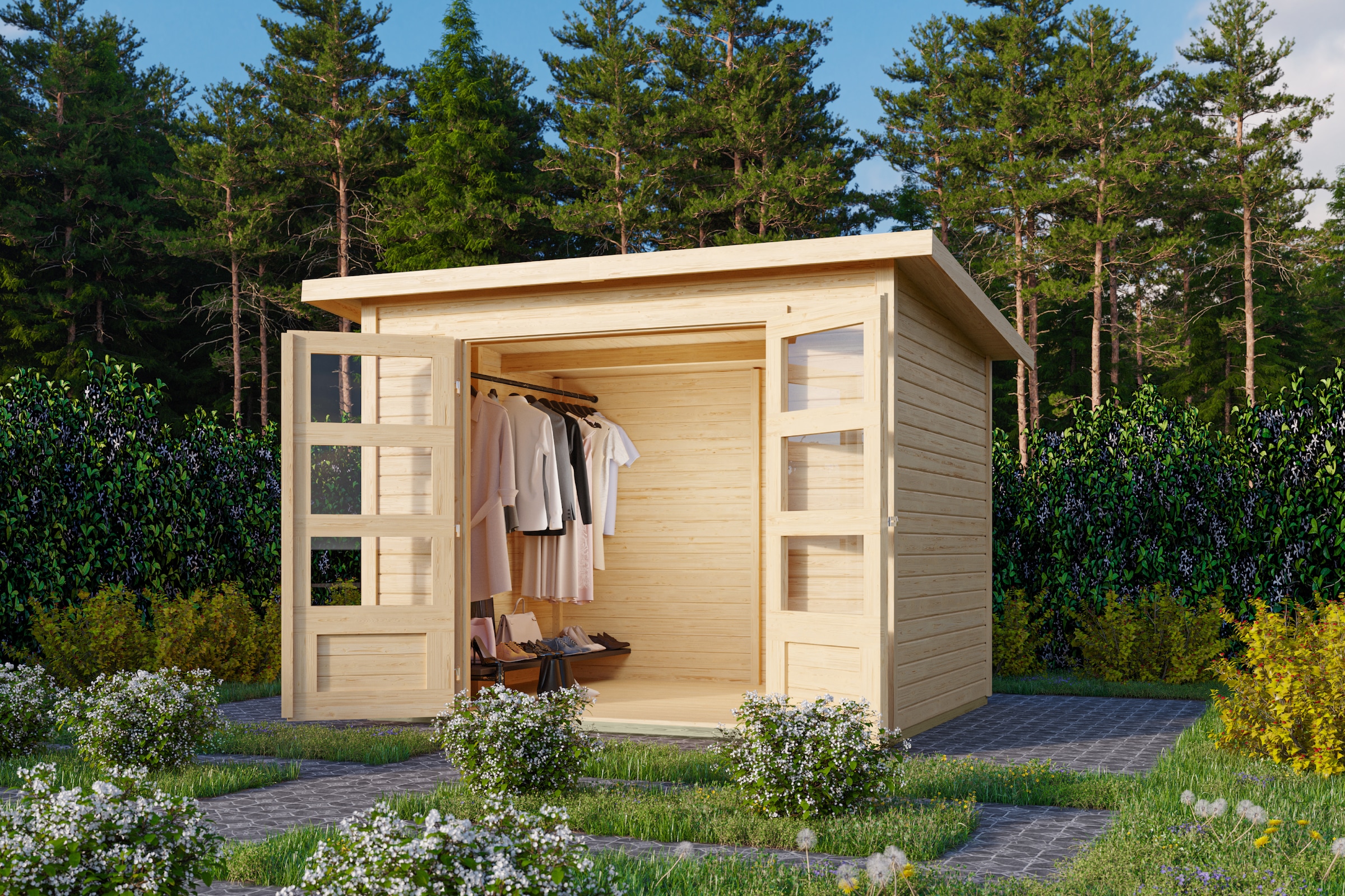 KONIFERA Gartenhaus »Floreana 3«