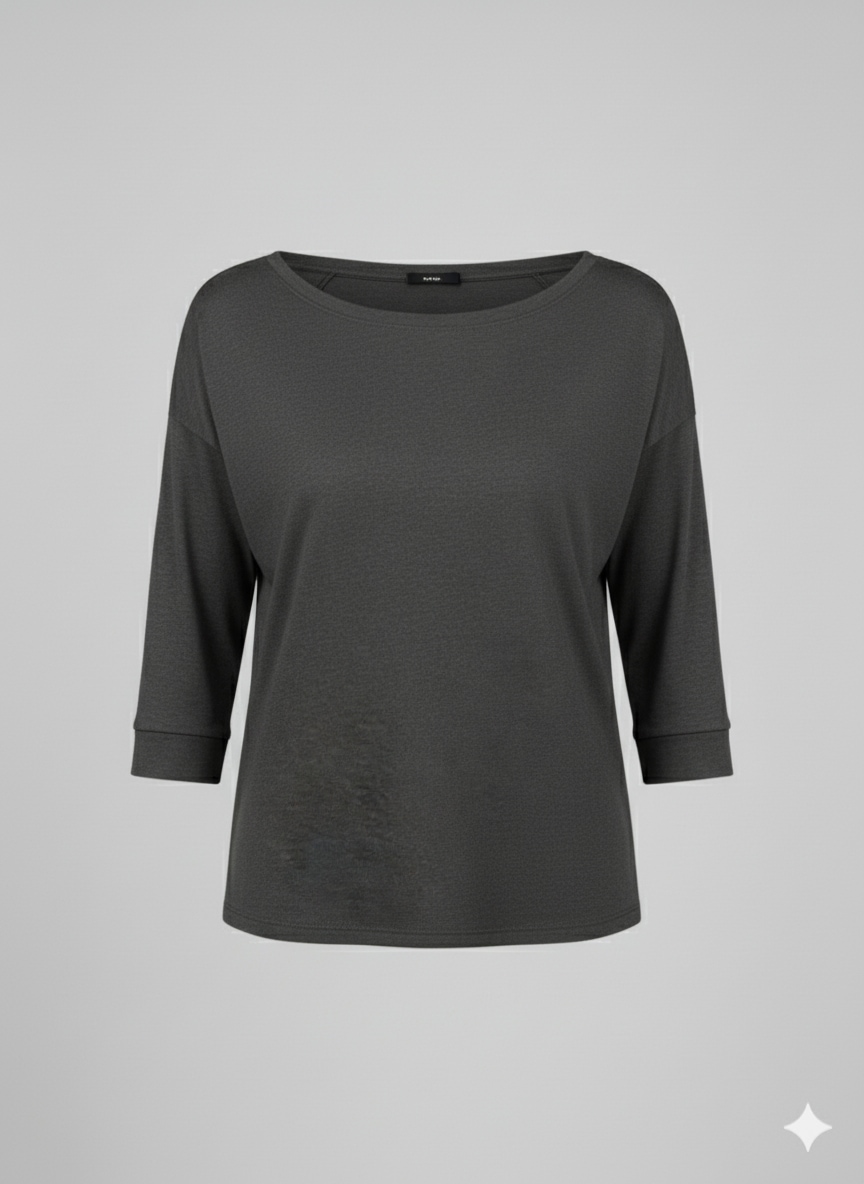 Ragwear Langarmshirt »SHIMONA O«, abgerundeter Saum