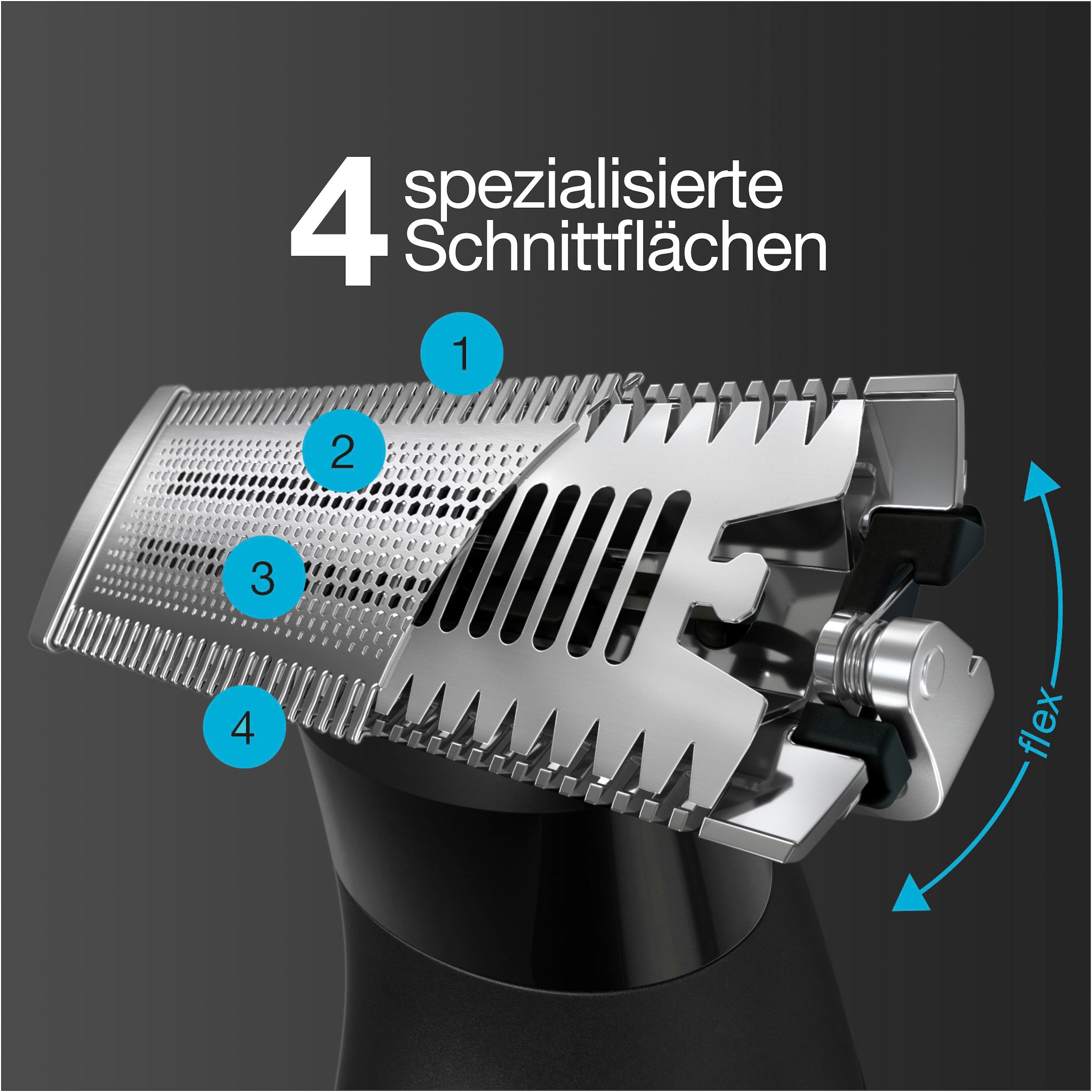 Braun Elektrorasierer »Series X Barttrimmer XT3200«, 5 St. Aufsätze,  Bodygrooming-Set jetzt kaufen bei OTTO | Haarschneider