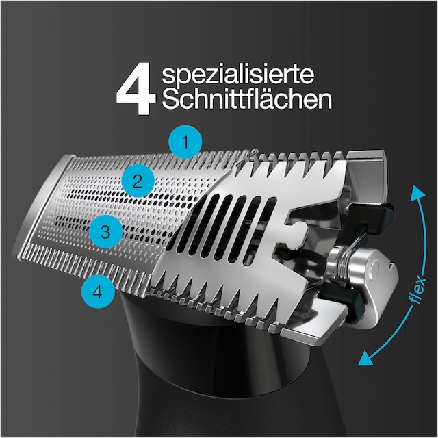 Braun St. bei XT3200«, Barttrimmer jetzt X OTTO kaufen »Series Aufsätze, 5 Elektrorasierer Bodygrooming-Set