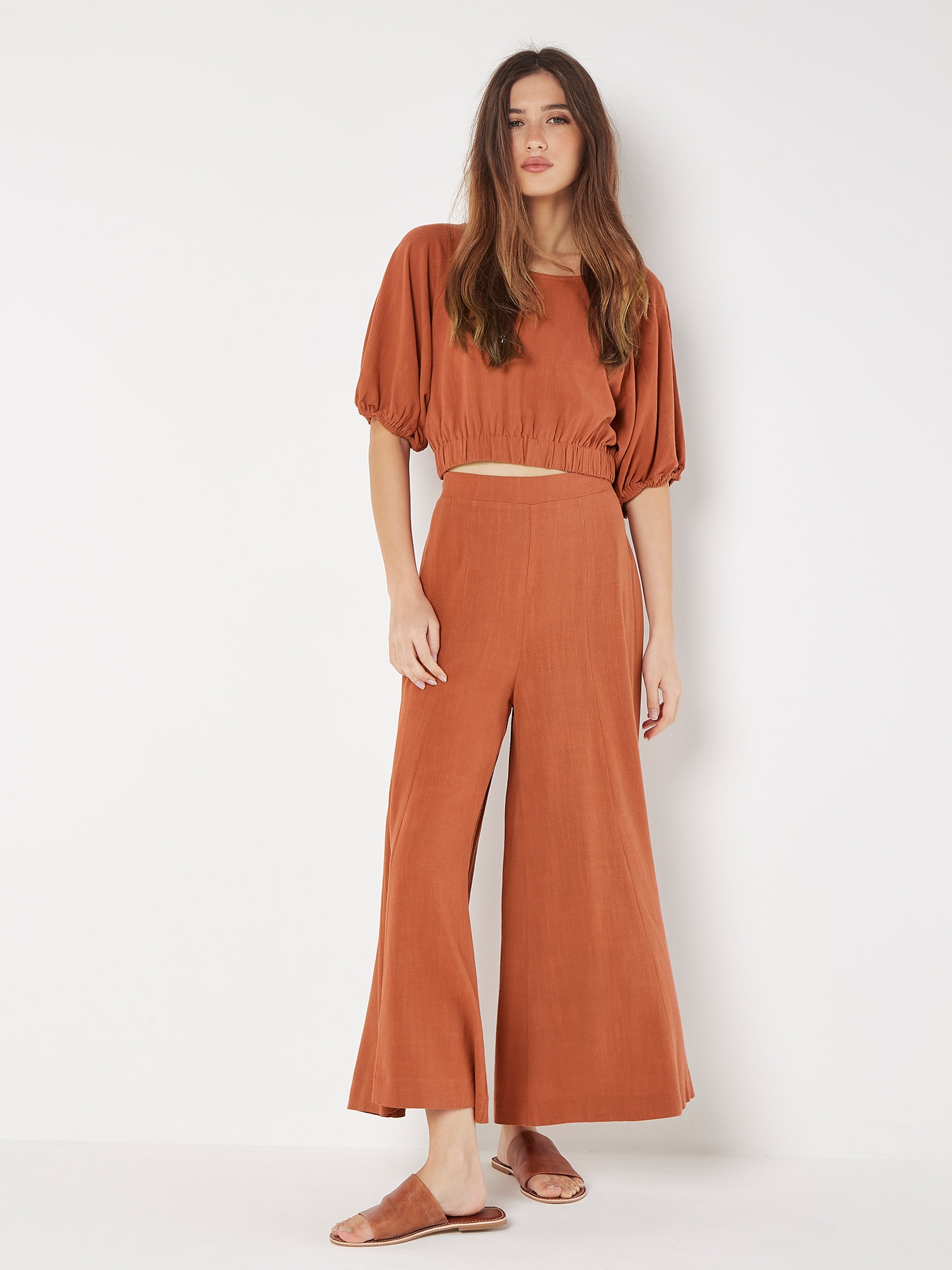 Apricot Klassische Bluse »Bluse« mit Ballonärmeln