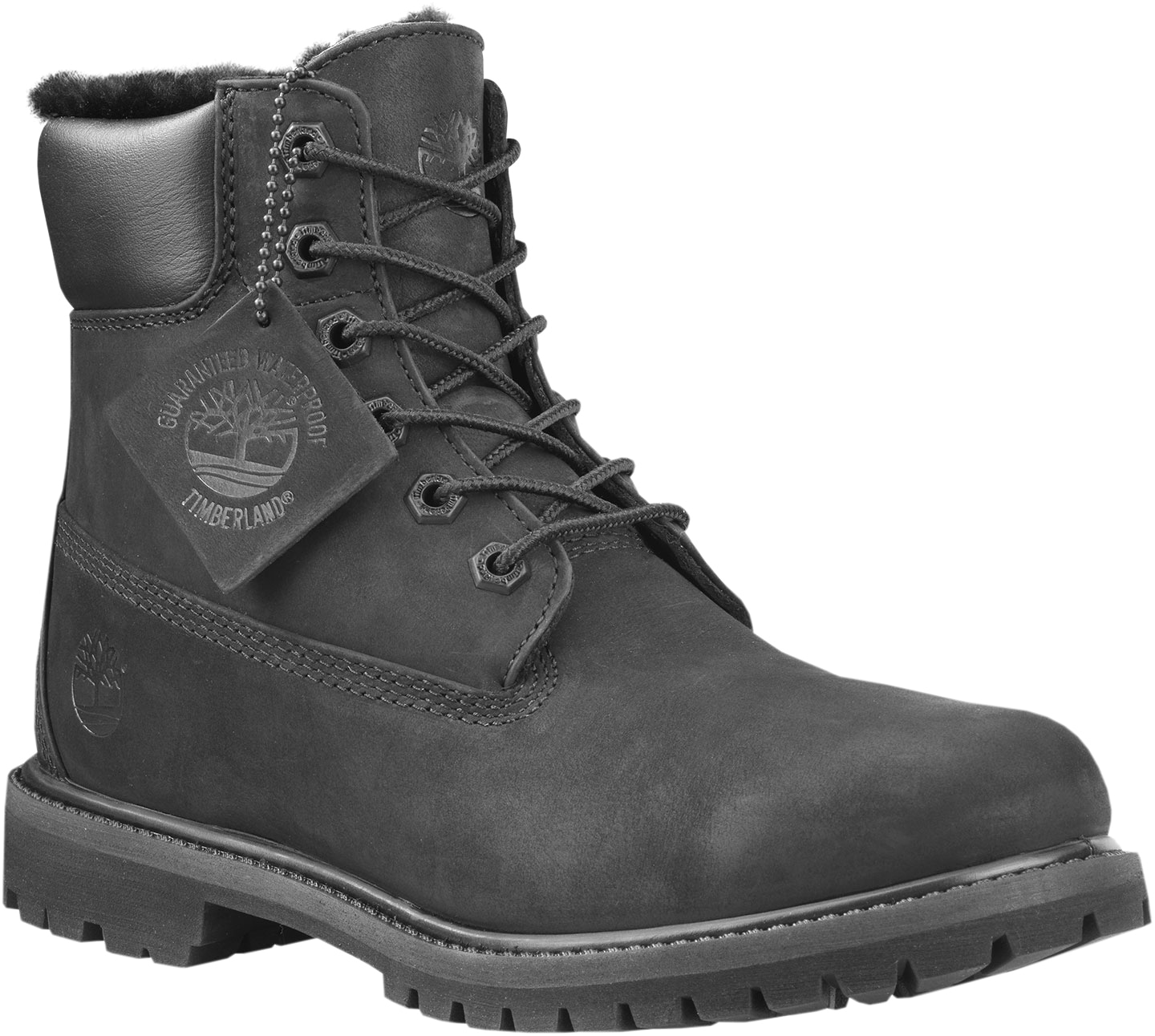 Timberland Schnürboots »6in Premium Shearling«, Winterstiefel, Schnürstiefel, Winterschuhe, wasserdicht, gefüttert