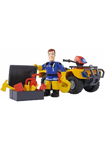 Spielzeug-Auto »Feuerwehrmann Sam, Quad Mercury mit Figur«