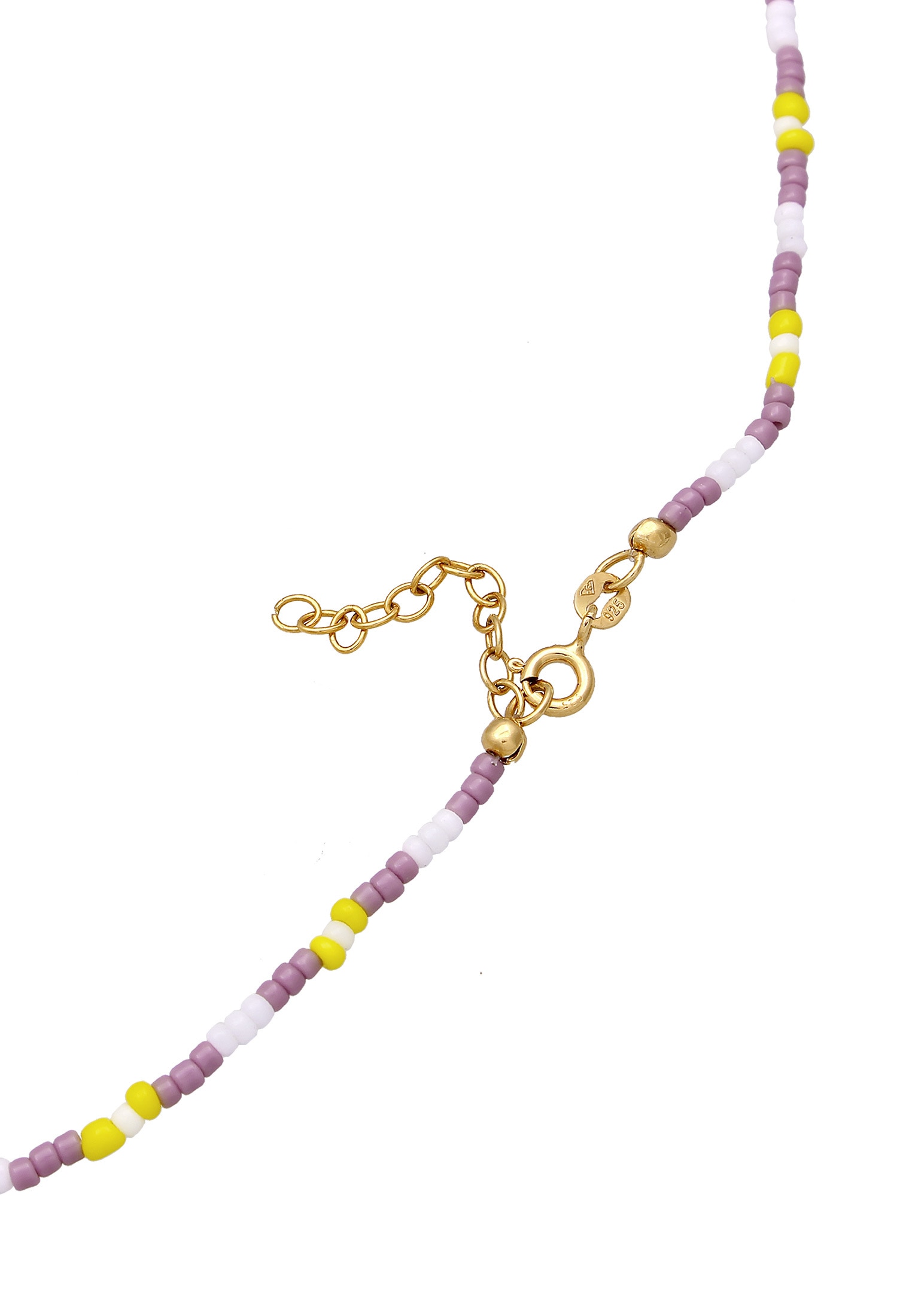 Elli Silberkette »Halskette Kids Süßwasserperlen Smiling Bead 925 Silber«