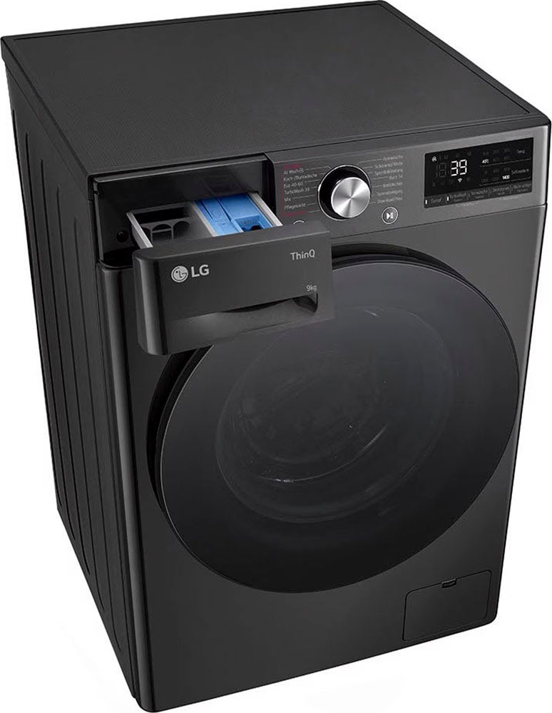 LG Waschmaschine »F4WR709YB2019«, F4WR709YB2019, 9 kg, 1400 U/min