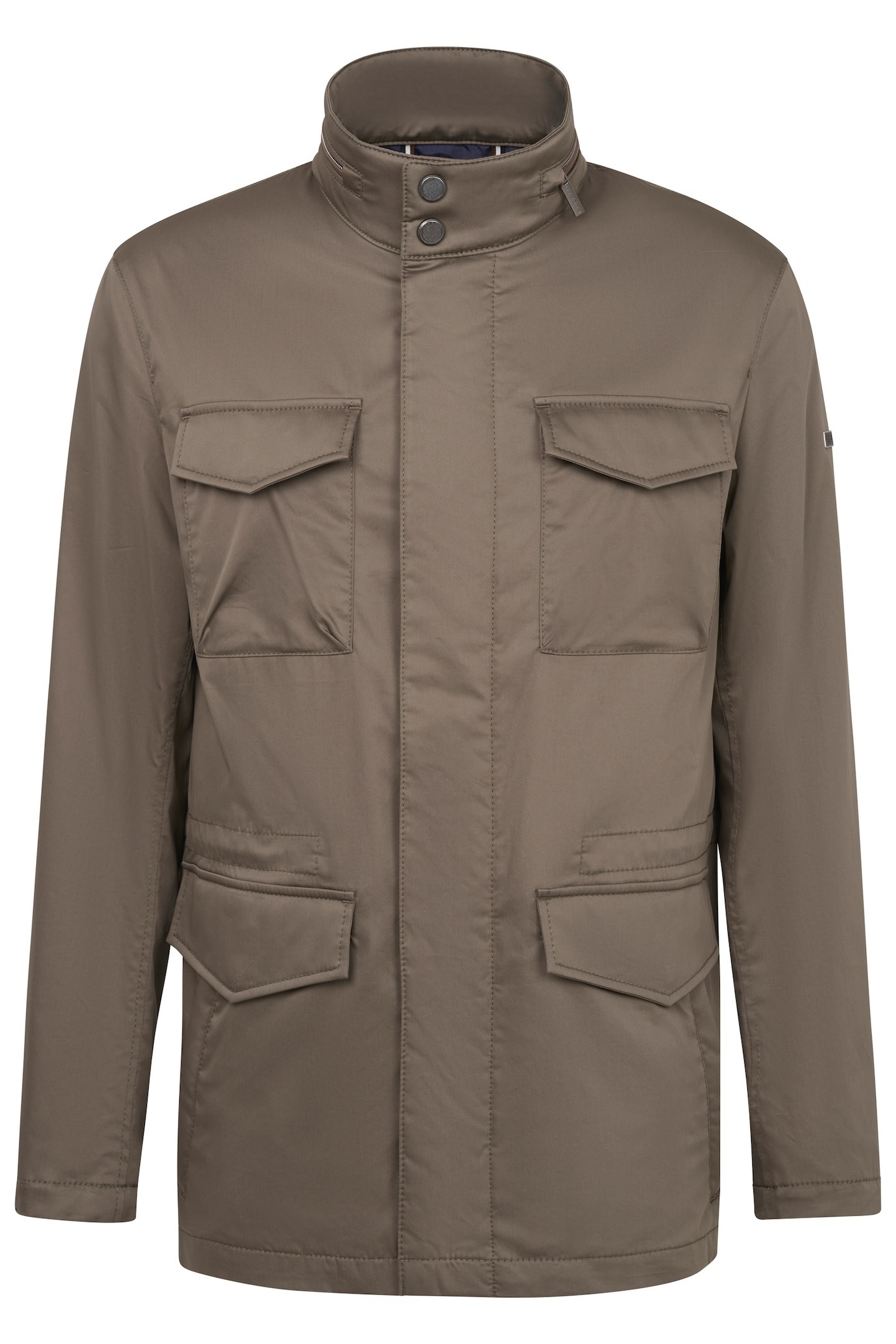bugatti Langjacke, ohne Kapuze, mit Stehkragen