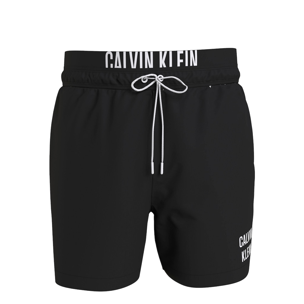 Calvin Klein Swimwear Badeshorts, mit Doppelbund