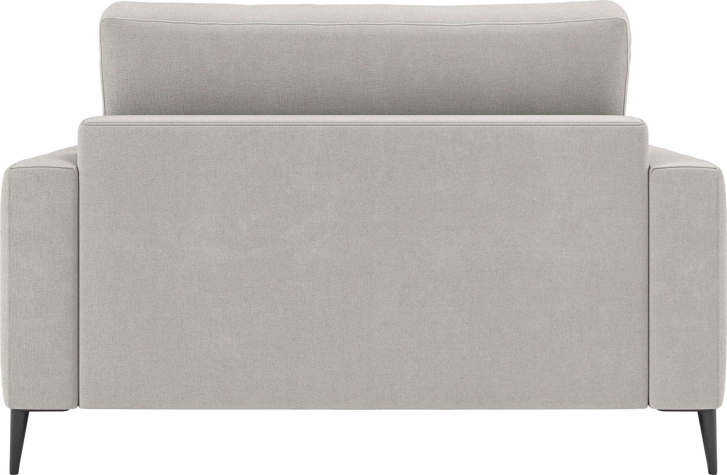 INOSIGN Chaiselongue »Downtown Loungemöbel zum Relaxen, B/T/H: 132/170/84 cm«, auch in Bouclé, Cord und Easy care - leicht mir Wasser zu reinigen